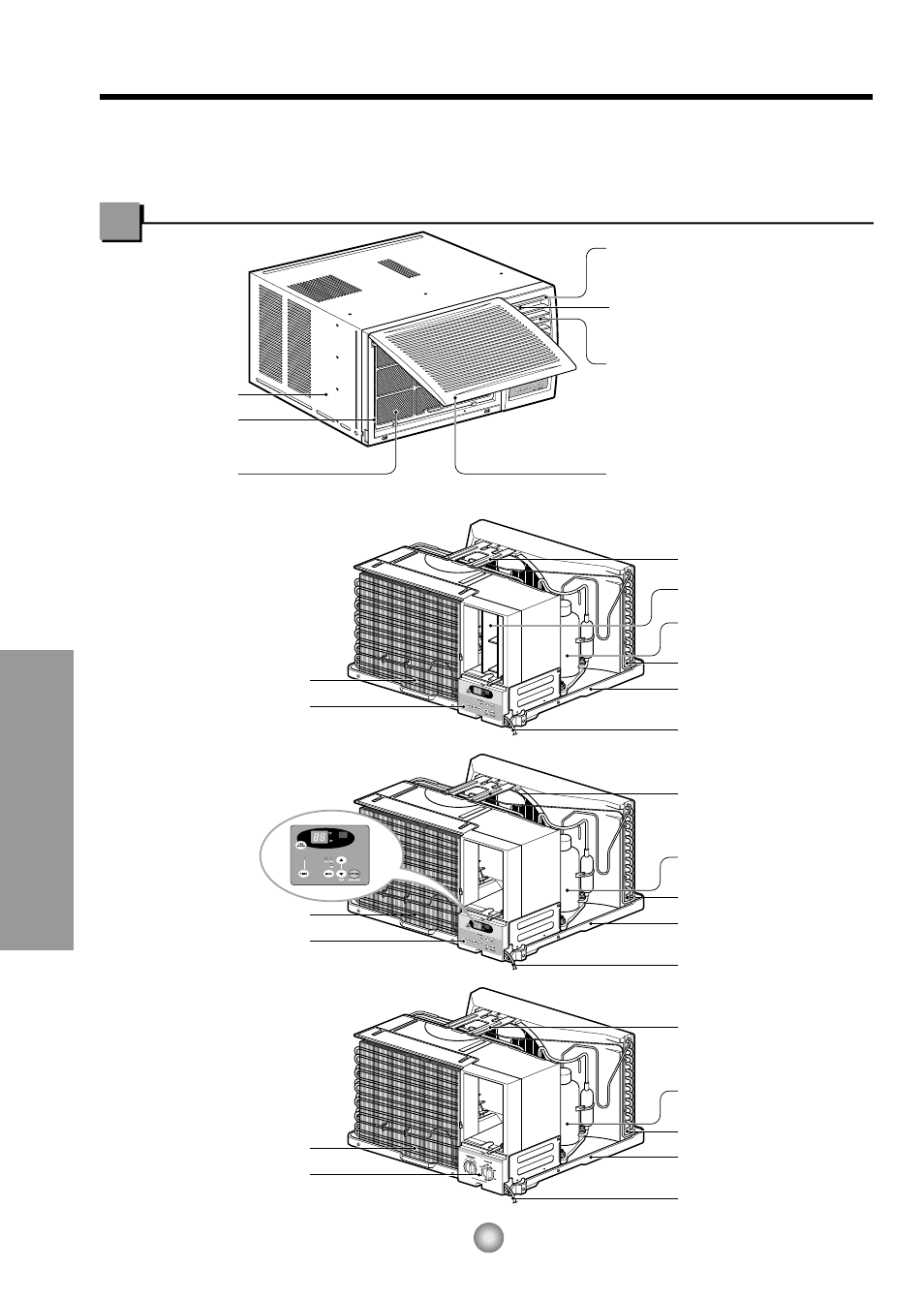 Caracteristicas, Características, Características e instalacion | Panasonic CW-C83GU User Manual | Page 42 / 56