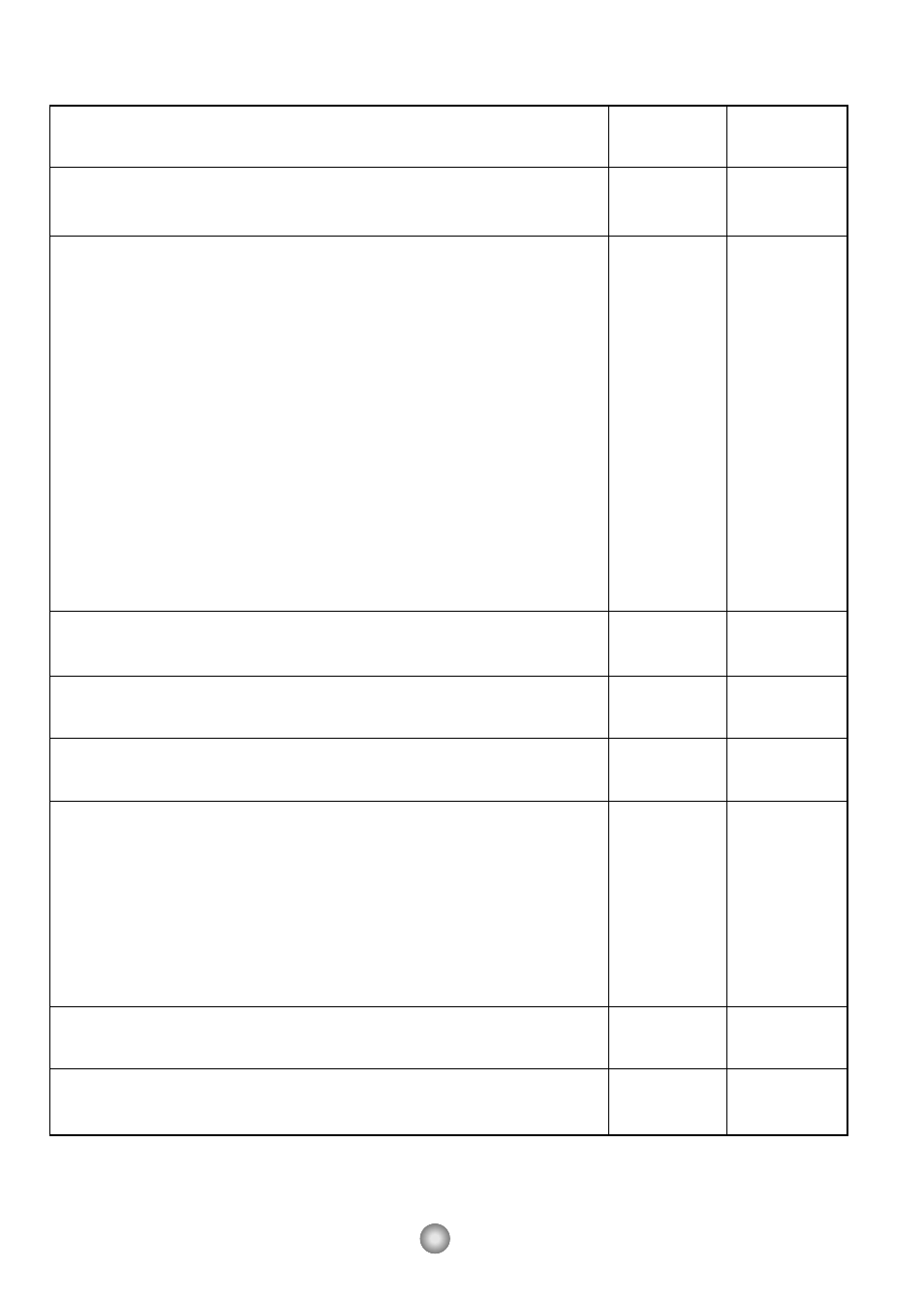 Product specification especificiones del producto | Panasonic CW-C83GU User Manual | Page 51 / 56