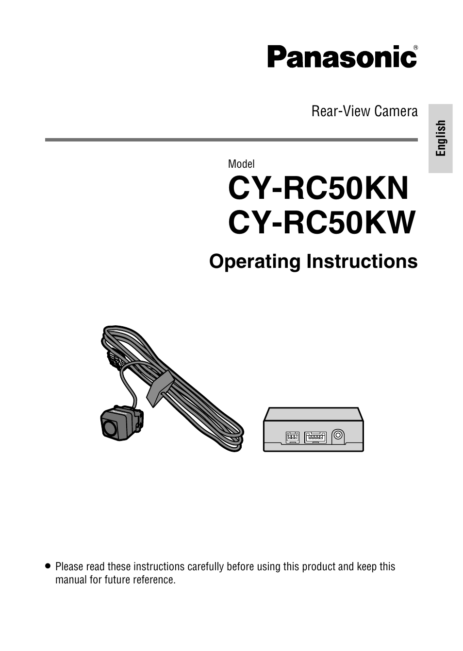 Panasonic CY-RC50KN User Manual | 20 pages