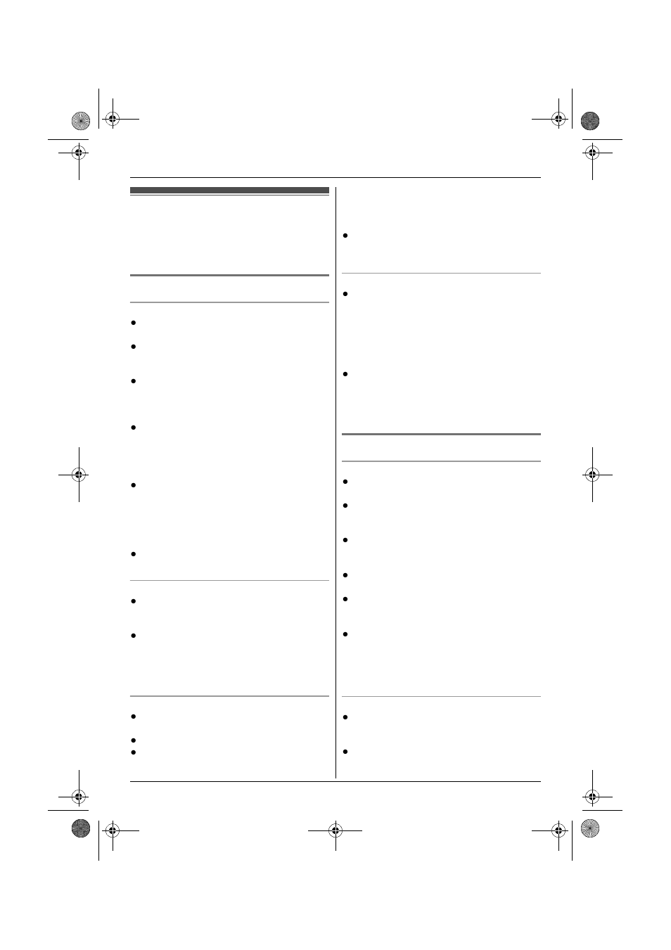 For your safety | Panasonic KX-TG9391 User Manual | Page 6 / 60