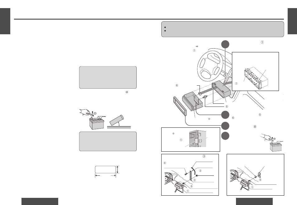 Installation guide | Panasonic DPX153U User Manual | Page 13 / 37