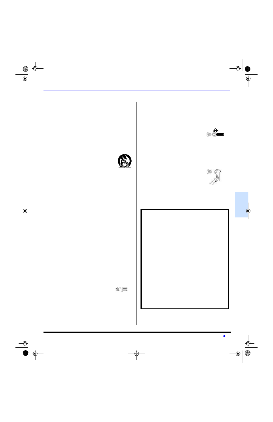 Installation, Emplacement du televiseur, Branchement de sources auxiliaires | Cordon d'alimentation, Cable / antenne | Panasonic CT-20SL13 User Manual | Page 45 / 73