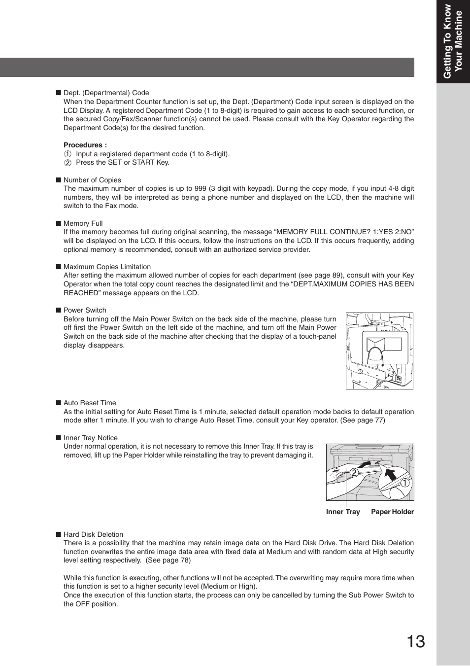 Panasonic DP-8032 User Manual | Page 13 / 104