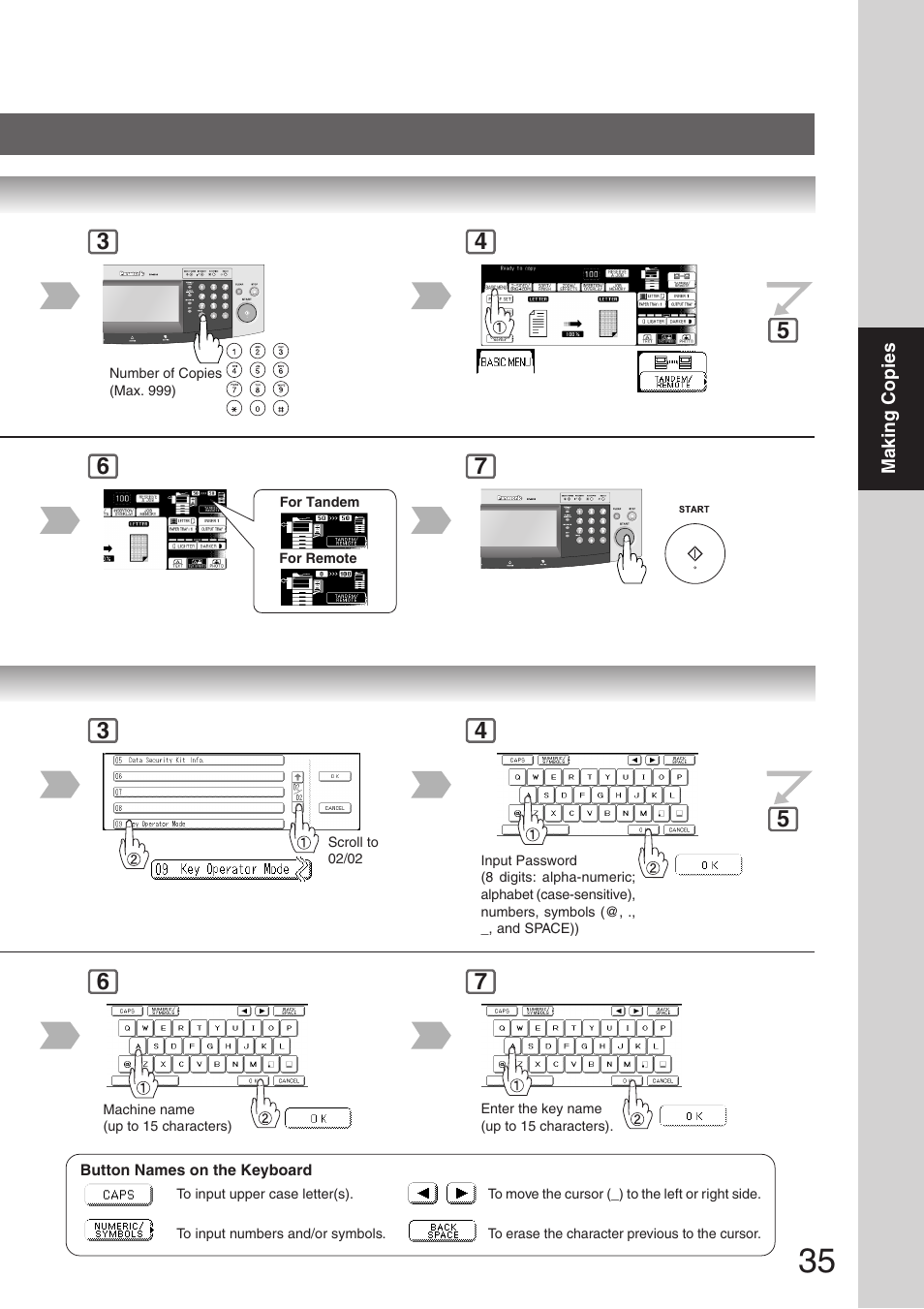 Panasonic DP-8032 User Manual | Page 35 / 104