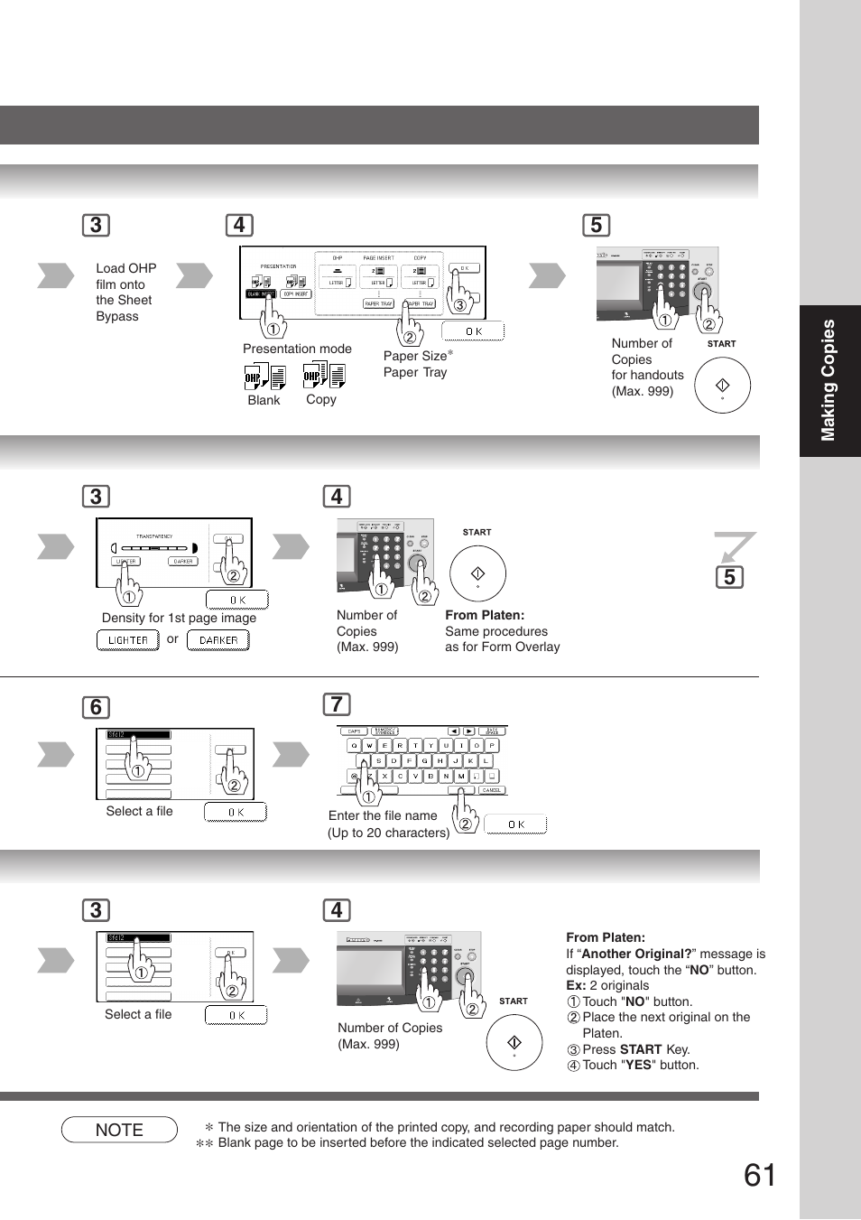 Panasonic DP-8032 User Manual | Page 61 / 104