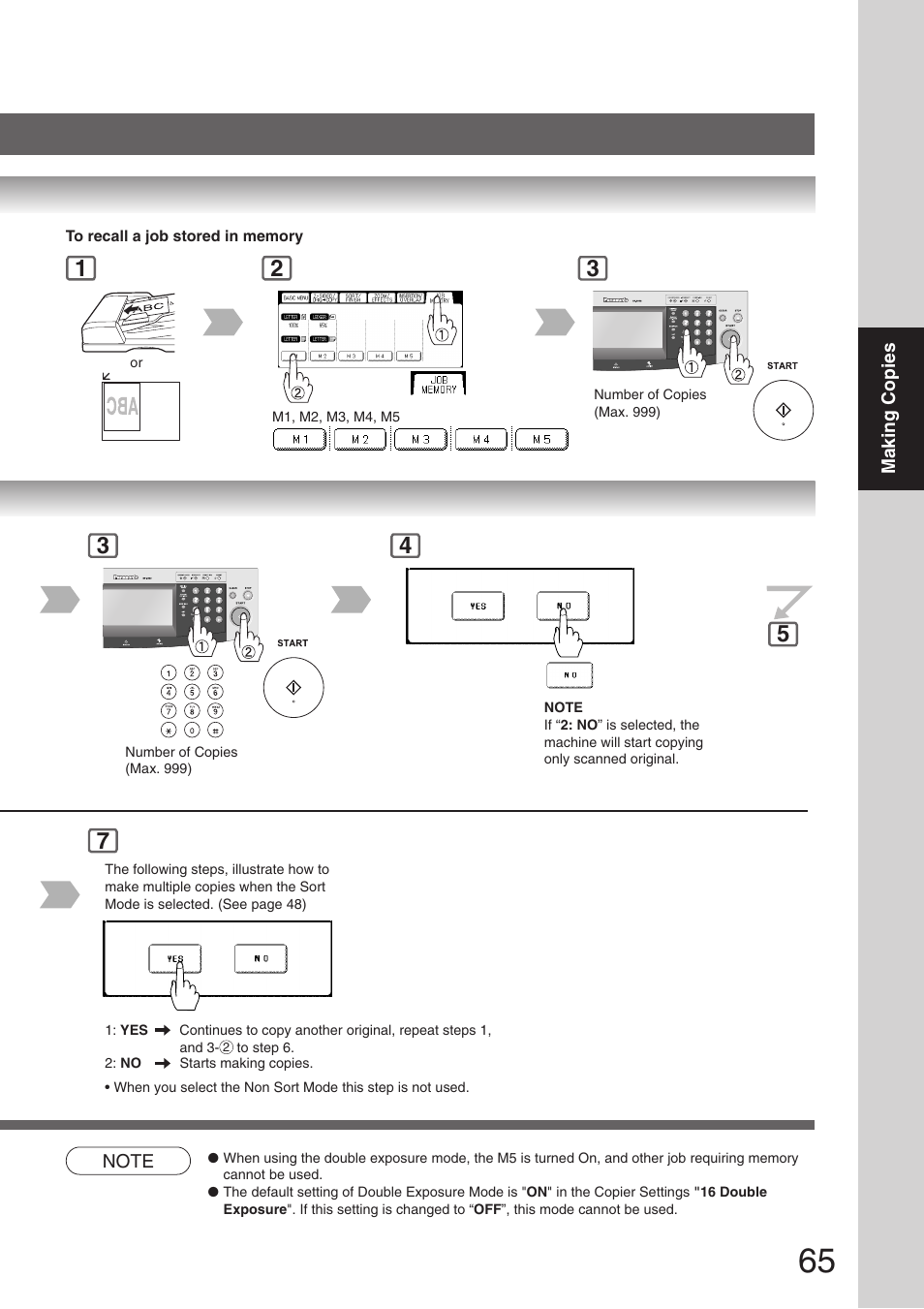 And 65) | Panasonic DP-8032 User Manual | Page 65 / 104