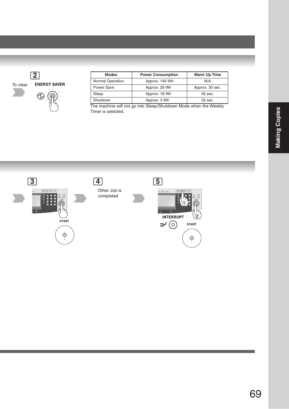 Making copies | Panasonic DP-8032 User Manual | Page 69 / 104