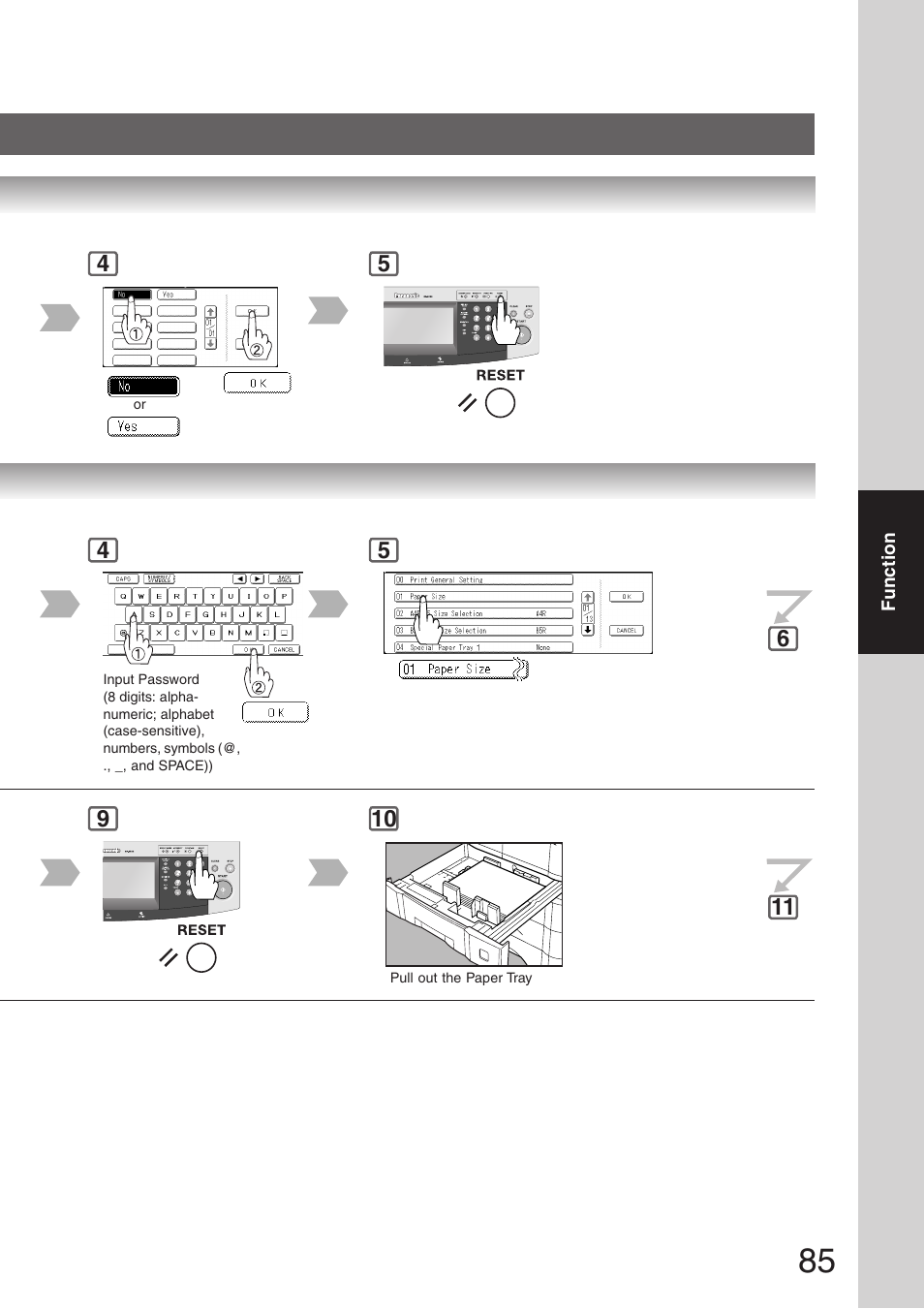 Panasonic DP-8032 User Manual | Page 85 / 104