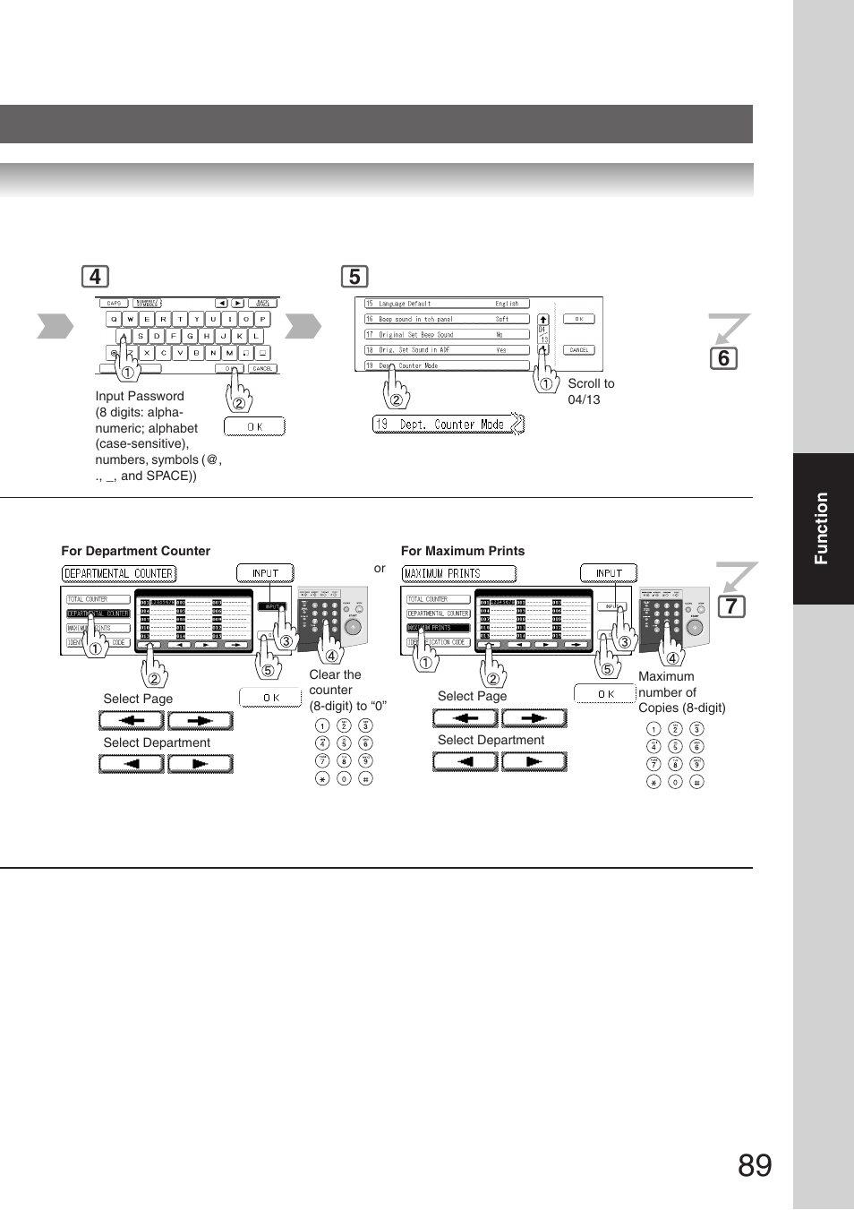 Panasonic DP-8032 User Manual | Page 89 / 104