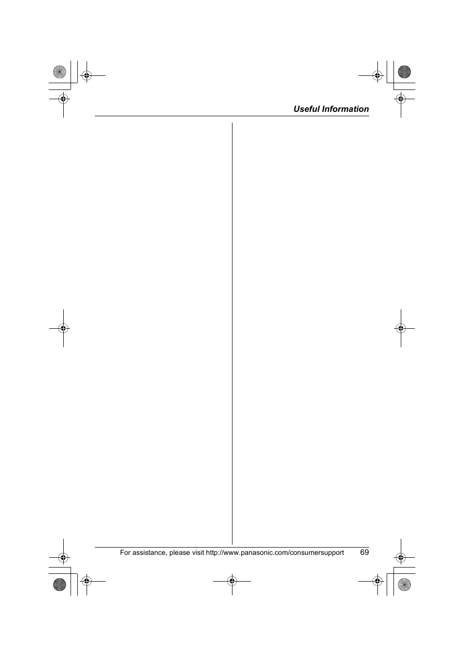 Panasonic KX-TG2388 User Manual | Page 69 / 76