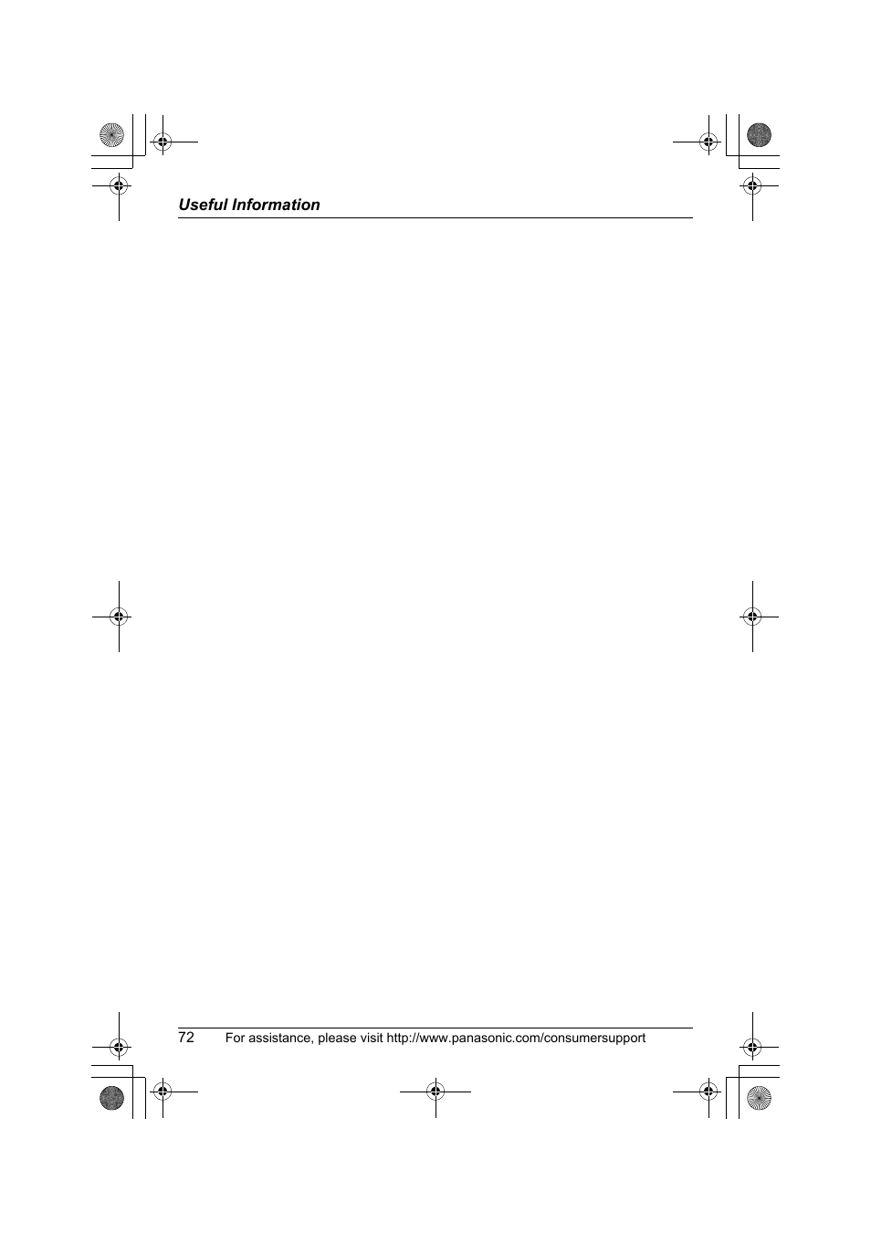 Panasonic KX-TG2388 User Manual | Page 72 / 76