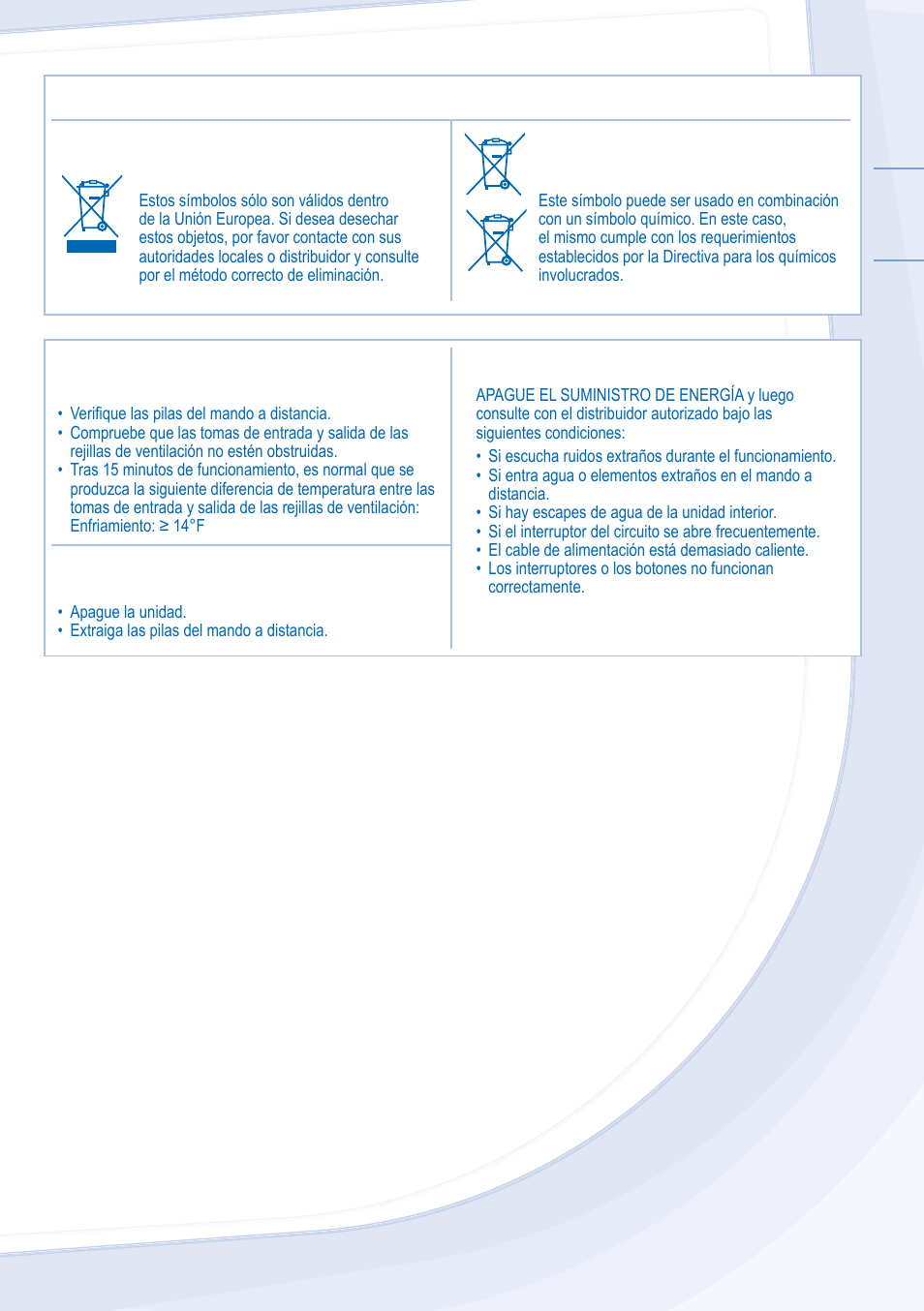 Información | Panasonic CU-S9JKU User Manual | Page 17 / 20