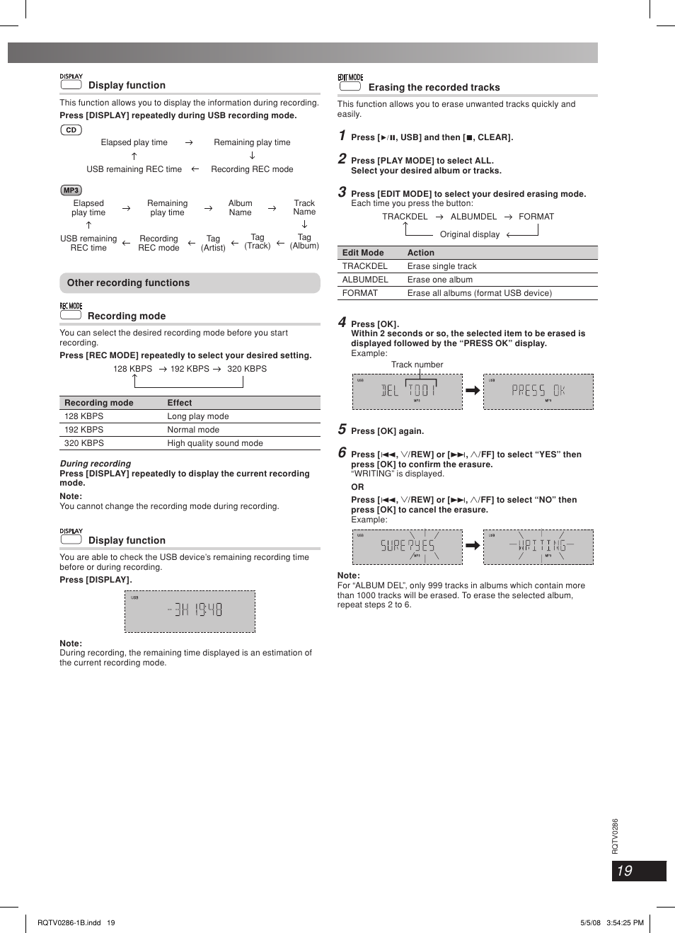 Panasonic SB-WAK770 User Manual | Page 19 / 24