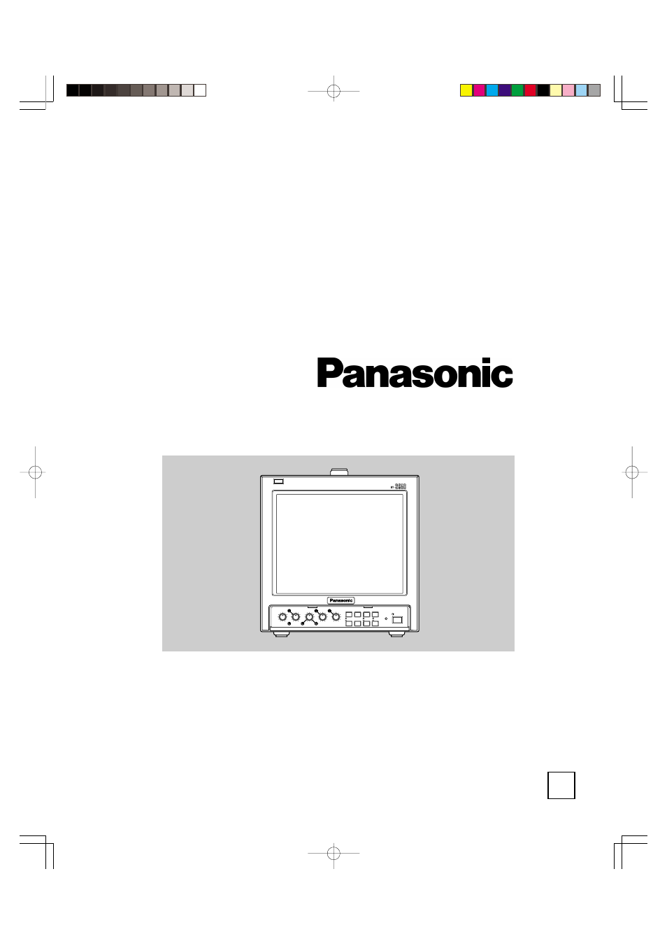 Panasonic BT-S950P User Manual | 12 pages