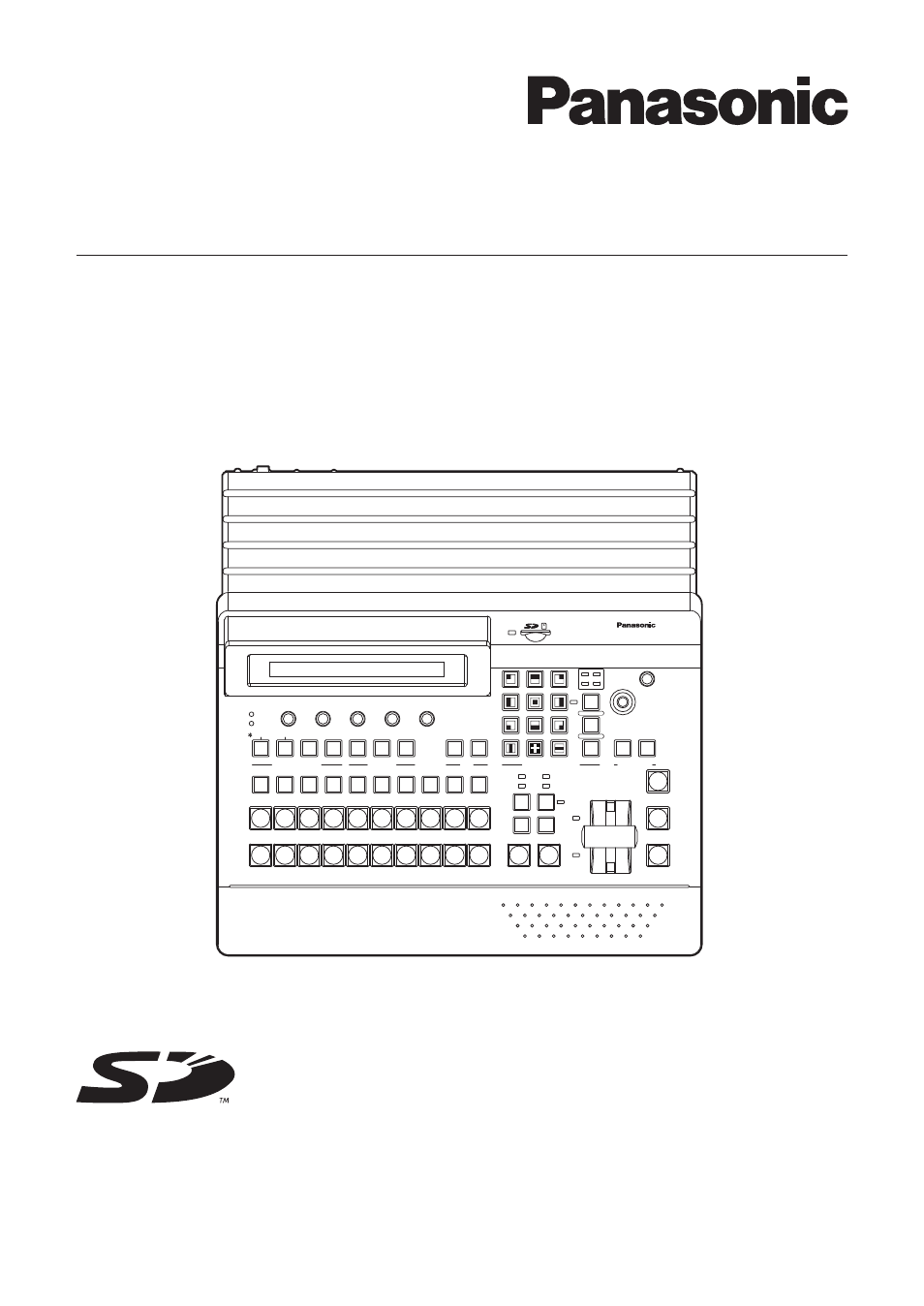 Panasonic AV-HS400AE User Manual | 123 pages