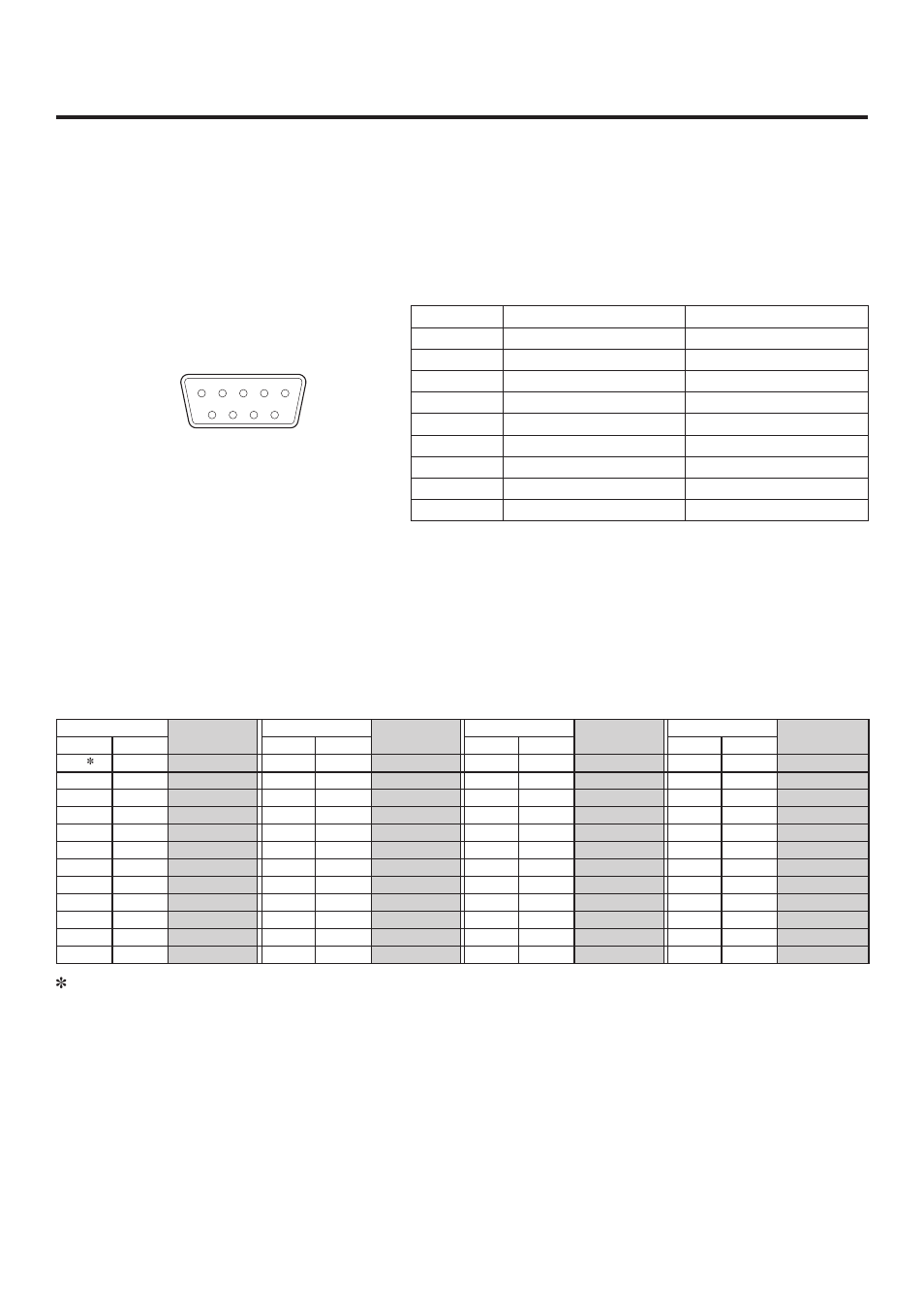 External interfaces, 1. rs-422 connector | Panasonic AV-HS400AE User Manual | Page 101 / 123