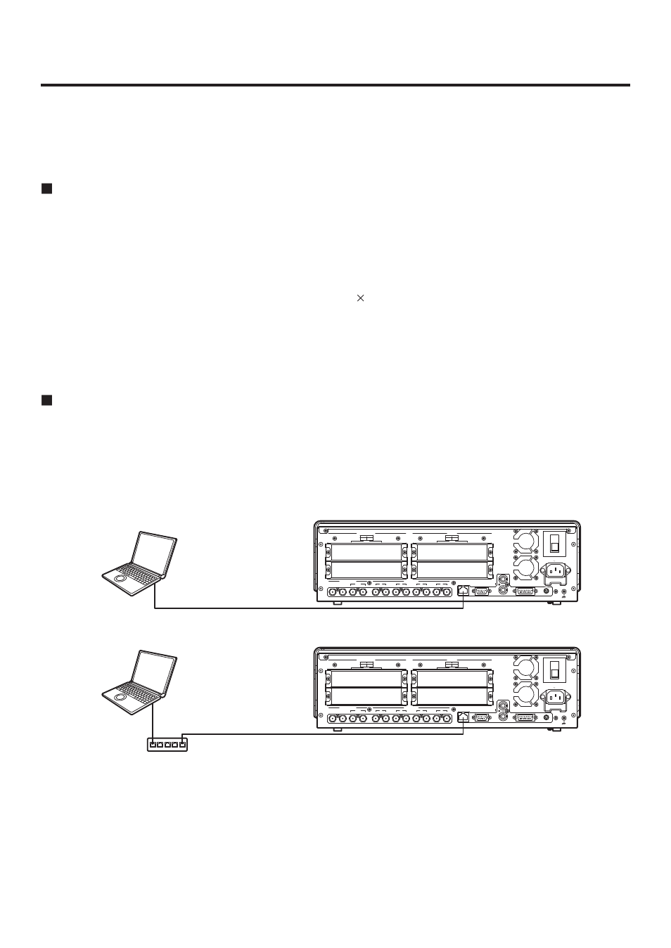 Image transmission functions, Specifications, Connections | Panasonic AV-HS400AE User Manual | Page 104 / 123