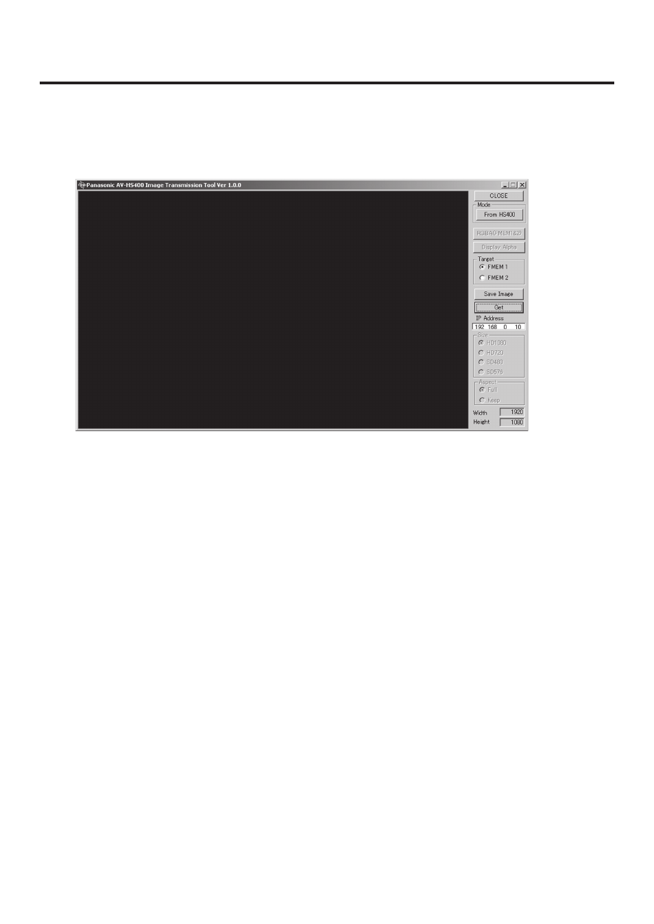 Image transmission functions | Panasonic AV-HS400AE User Manual | Page 108 / 123