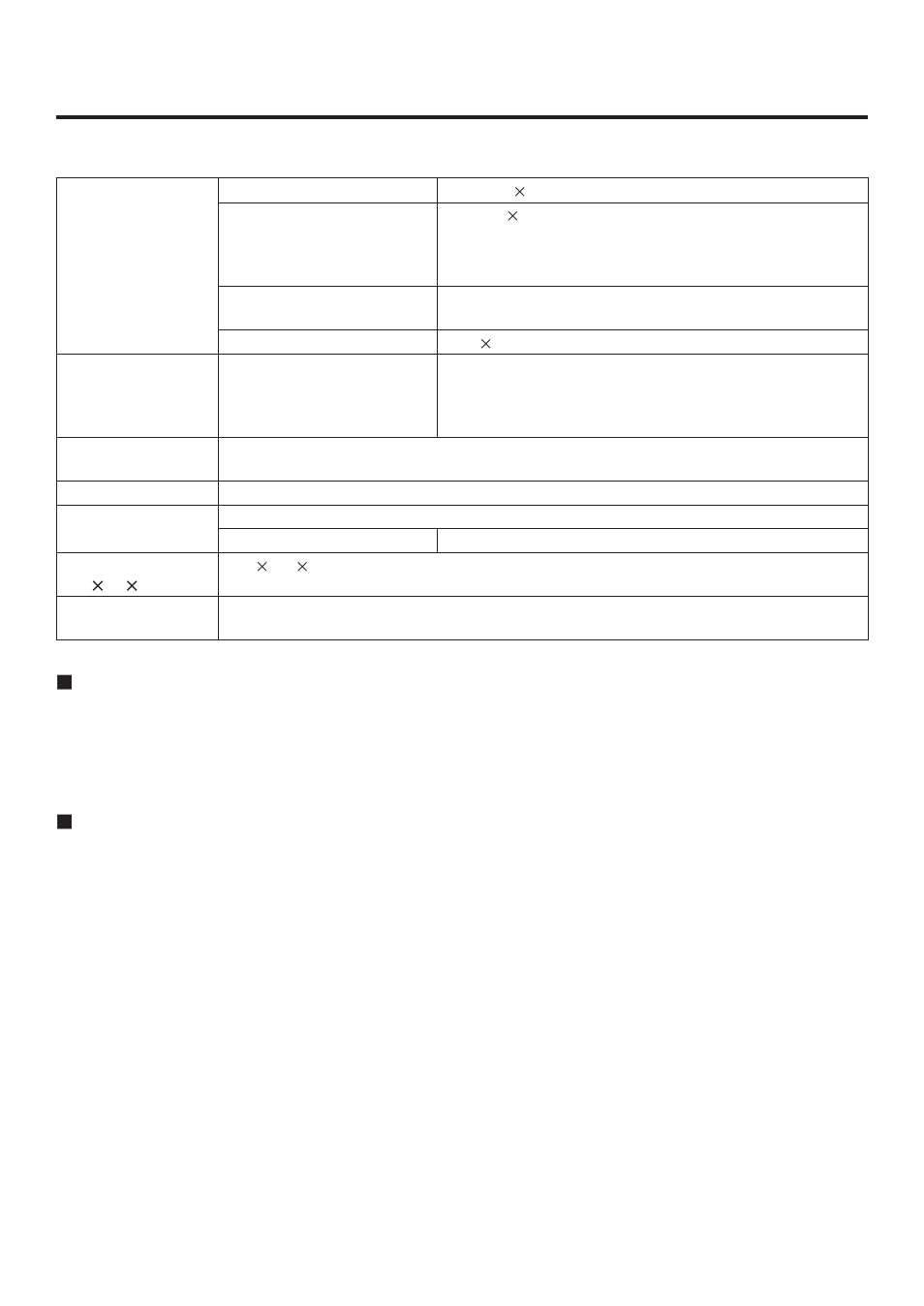 Specifications and standard accessories, Standard accessories, Optional boards (sold separately) | Panasonic AV-HS400AE User Manual | Page 119 / 123