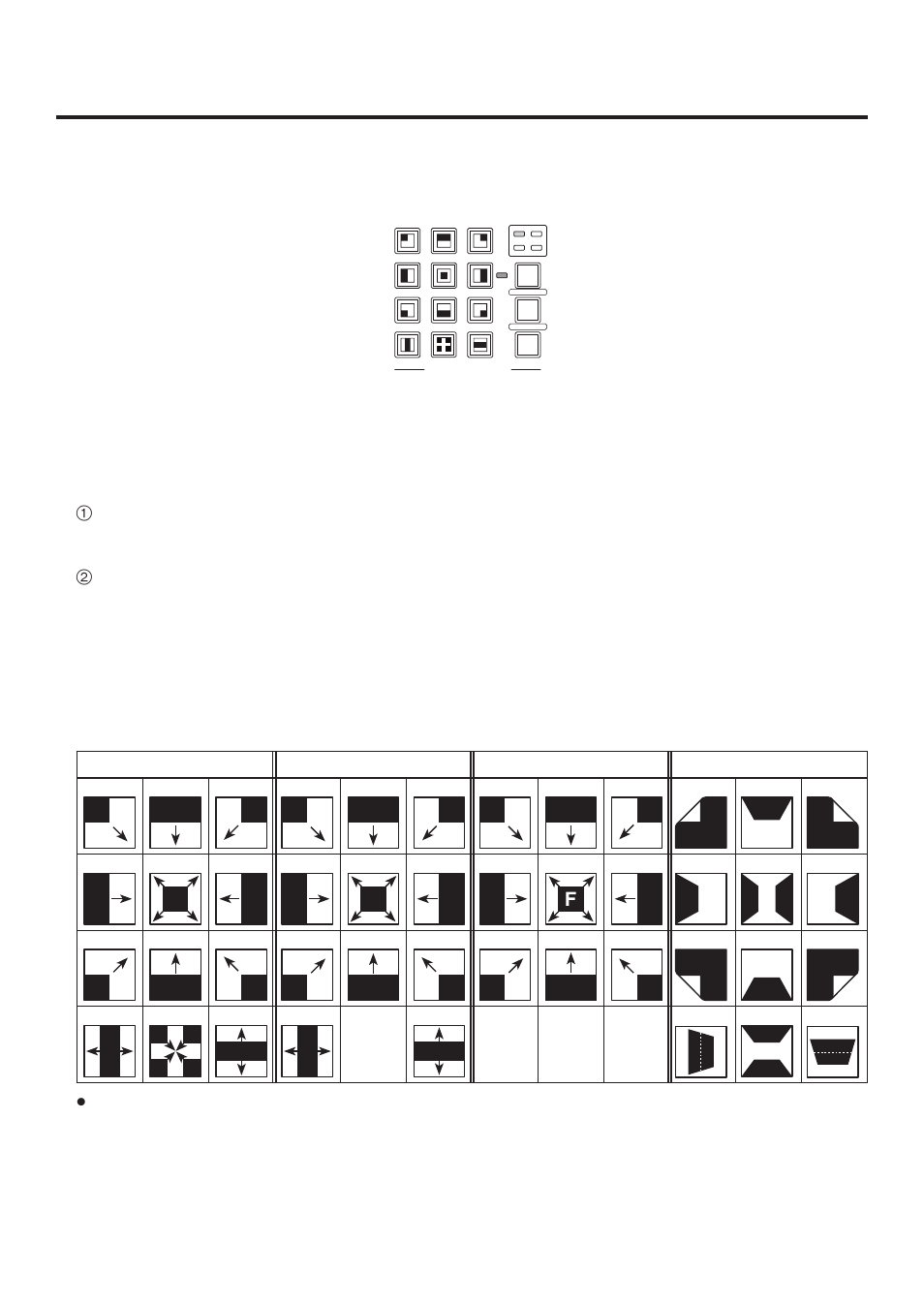 Basic operations, 2. wipe, 2-1. selecting the wipe pattern | Panasonic AV-HS400AE User Manual | Page 25 / 123