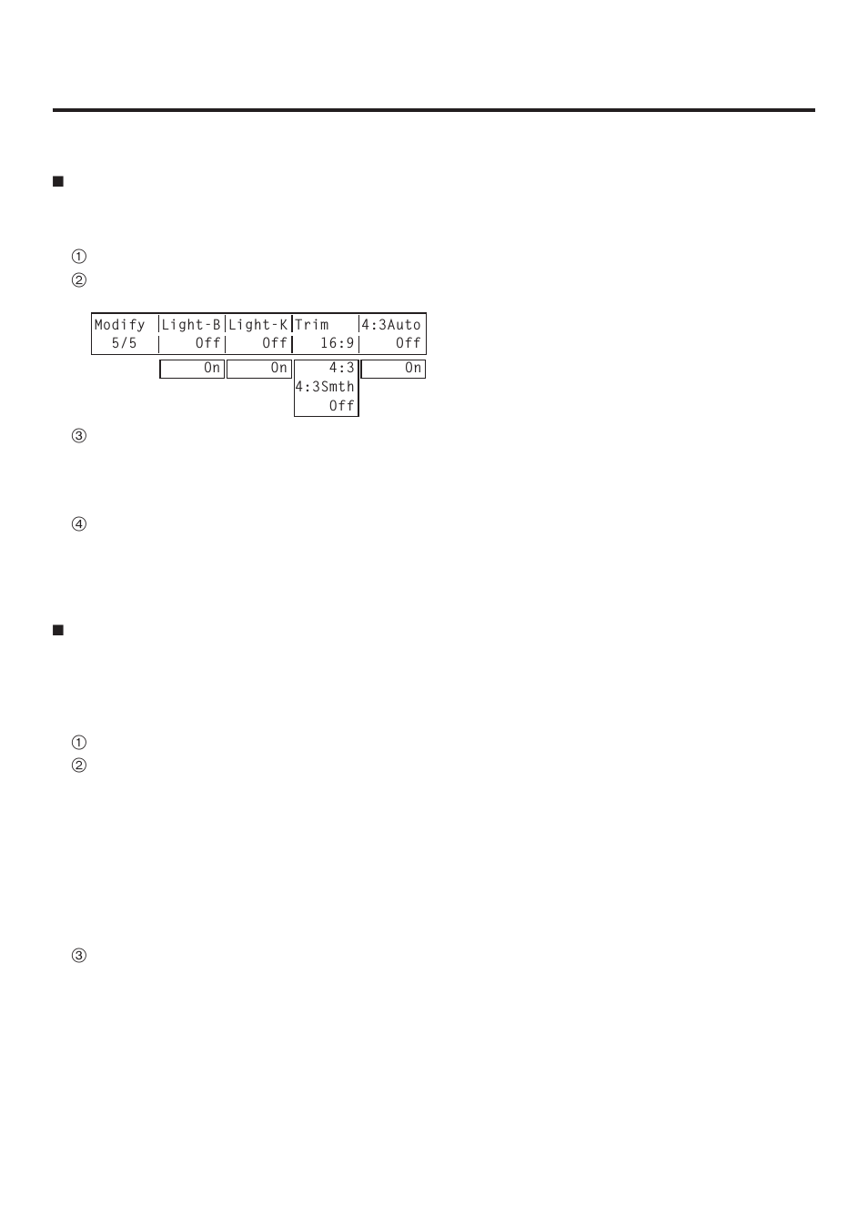 Basic operations, 2-5. modifying wipe | Panasonic AV-HS400AE User Manual | Page 28 / 123