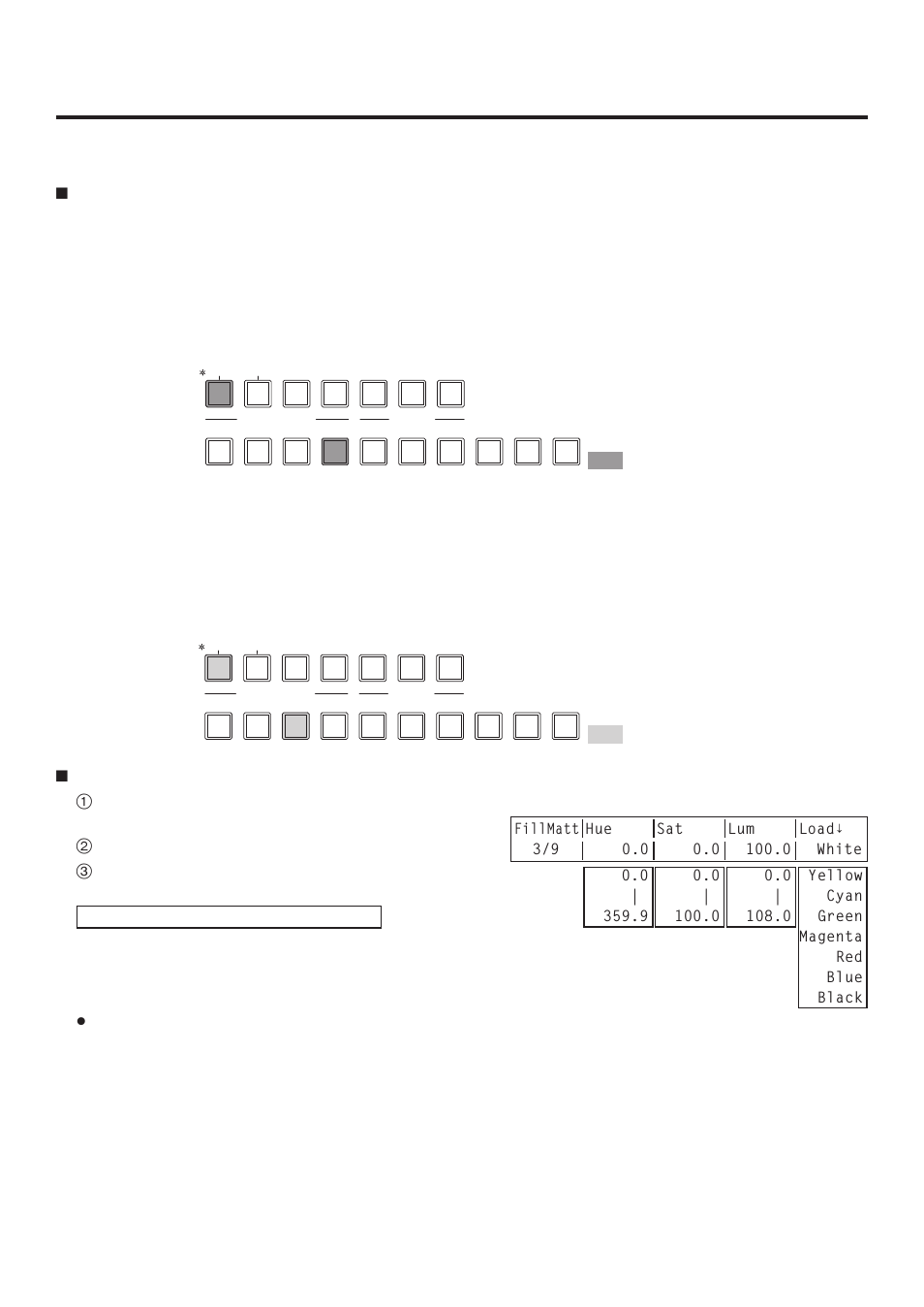 Basic operations, 3-2. selecting the key material | Panasonic AV-HS400AE User Manual | Page 31 / 123