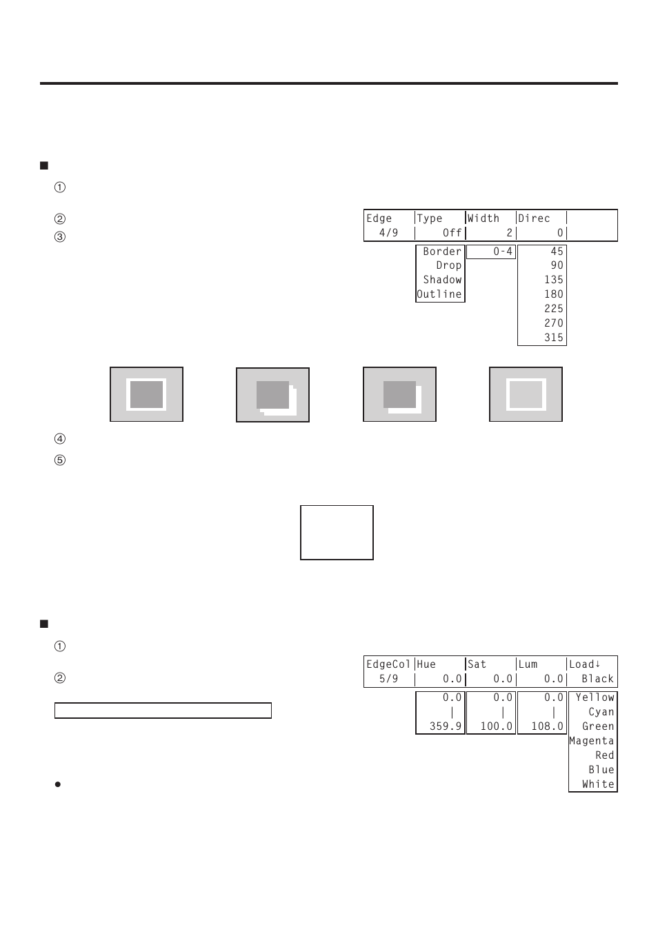 Basic operations, 3-7. key decorations | Panasonic AV-HS400AE User Manual | Page 37 / 123