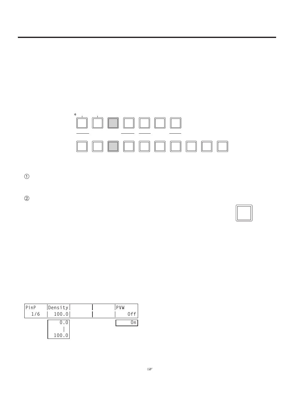 Basic operations, 4. pinp (picture in picture), 4-1. selecting the pinp material | 4-2. pinp transitions, 4-3. pinp preview | Panasonic AV-HS400AE User Manual | Page 40 / 123