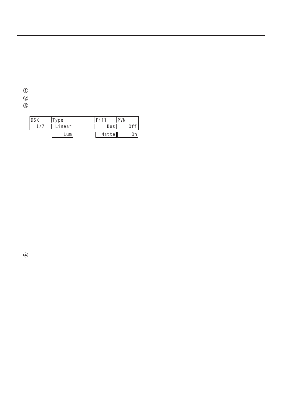 Basic operations, 5. dsk (downstream key), 5-1. selecting the dsk type | Panasonic AV-HS400AE User Manual | Page 44 / 123