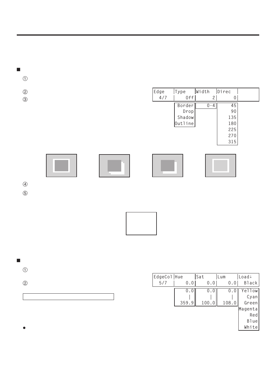 Basic operations, 5-6. dsk decorations | Panasonic AV-HS400AE User Manual | Page 47 / 123