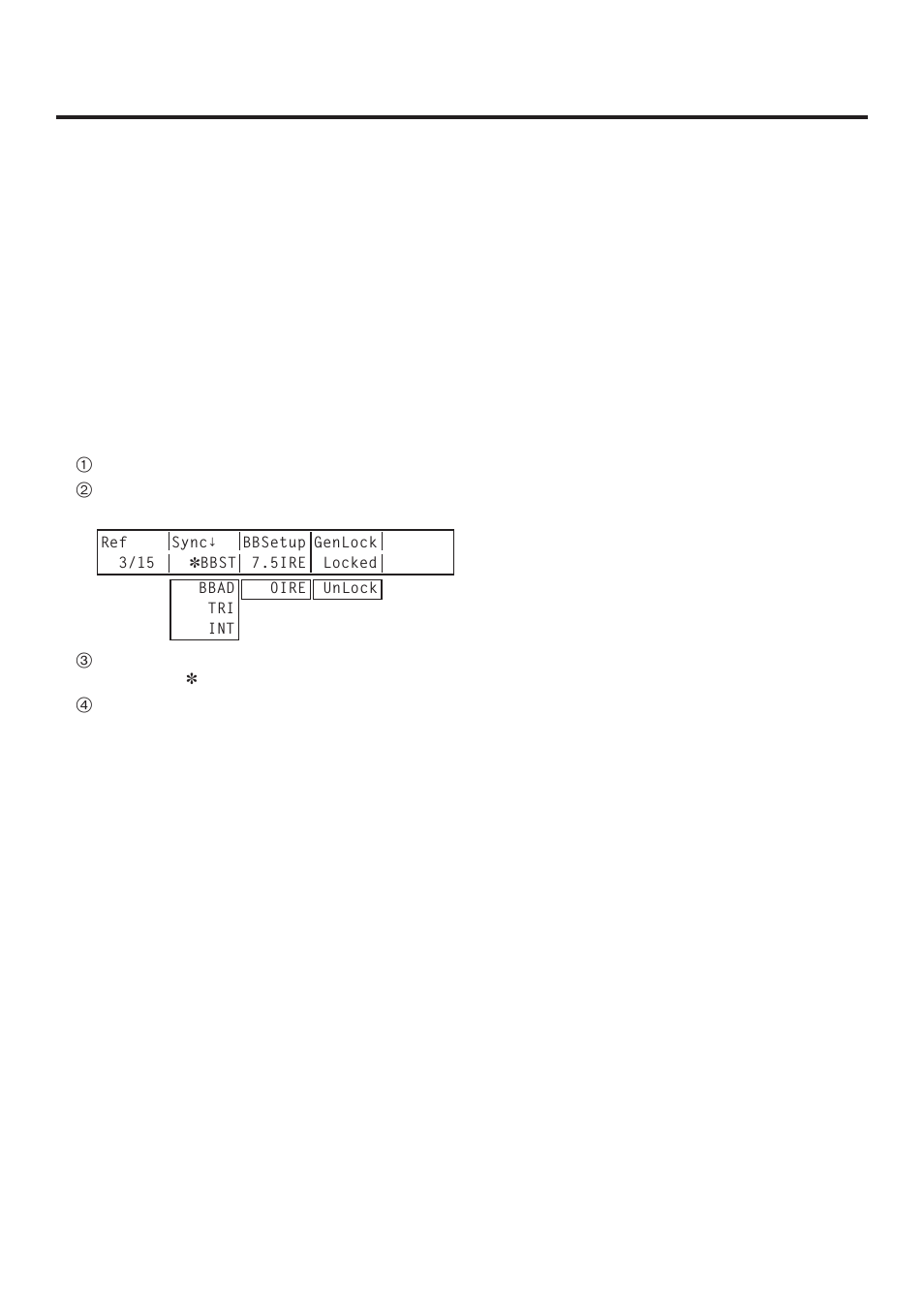 Input/output signal settings, 5. setting the sync signals | Panasonic AV-HS400AE User Manual | Page 71 / 123