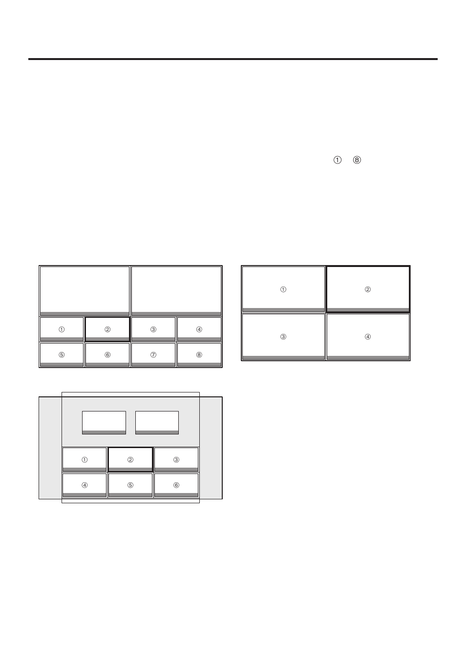 Input/output signal settings, 7. setting the multi view display, 7-1. setting the screen layout | Division mode | Panasonic AV-HS400AE User Manual | Page 76 / 123