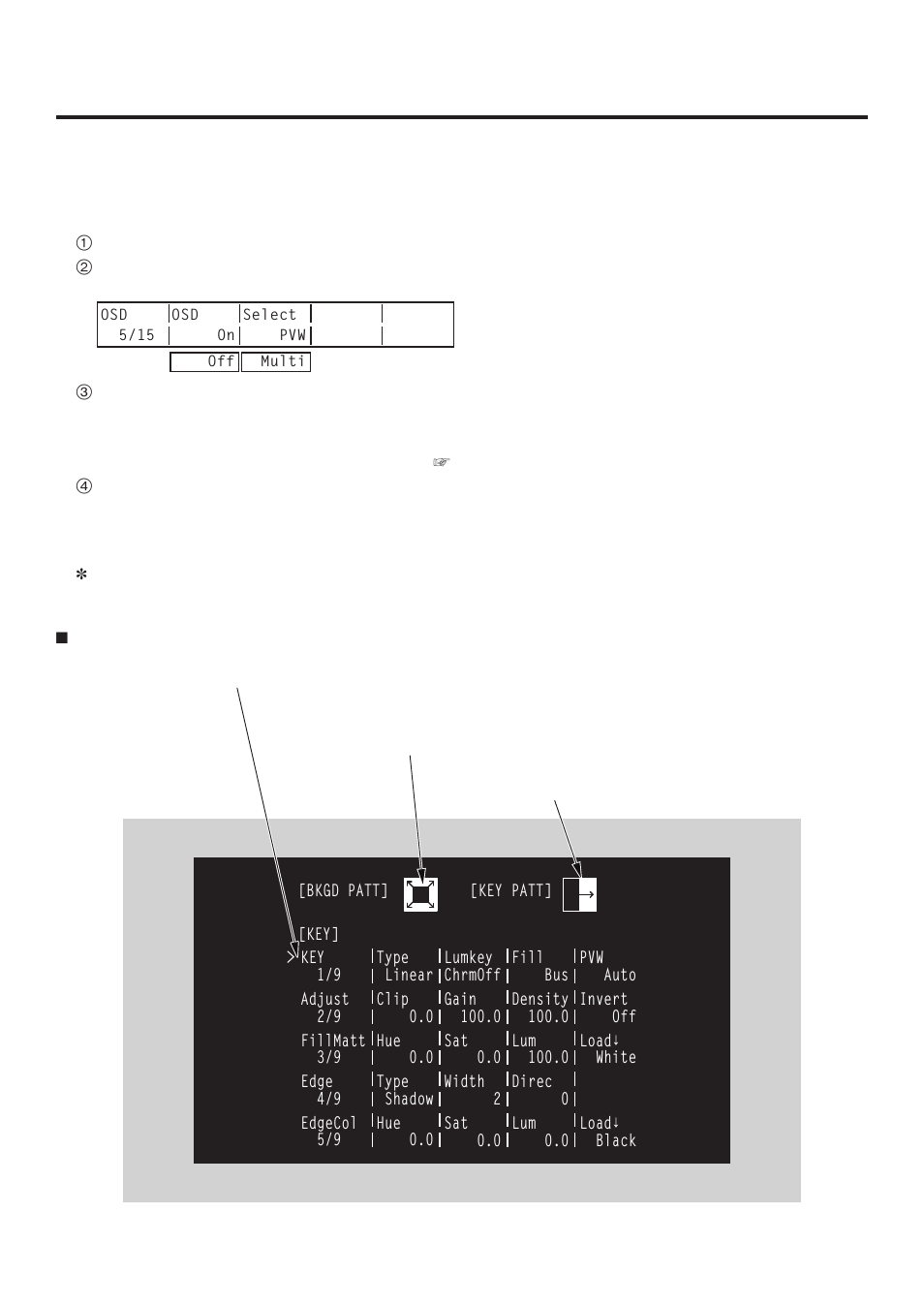 Input/output signal settings, 8. setting the on-screen display (osd) | Panasonic AV-HS400AE User Manual | Page 80 / 123