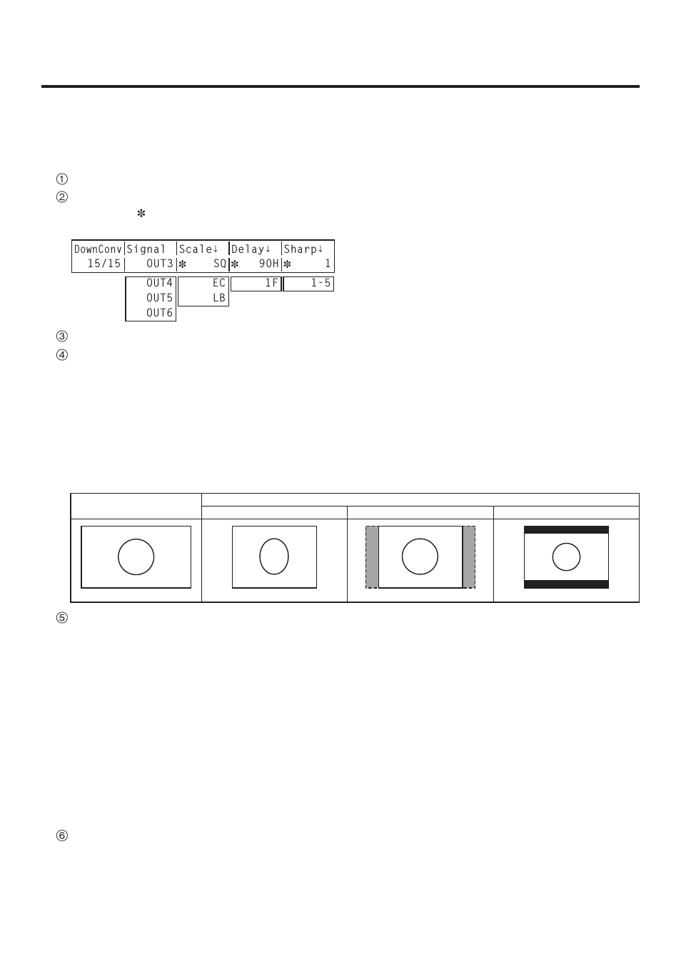 Input/output signal settings, 11. setting the down-converter | Panasonic AV-HS400AE User Manual | Page 83 / 123