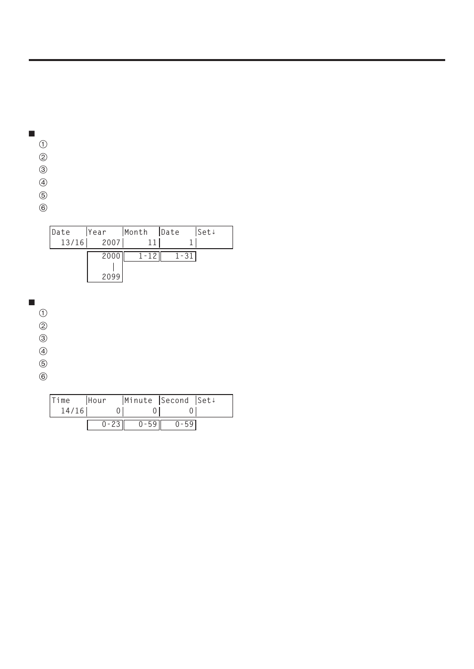 System settings, 4. setting the date and time | Panasonic AV-HS400AE User Manual | Page 88 / 123