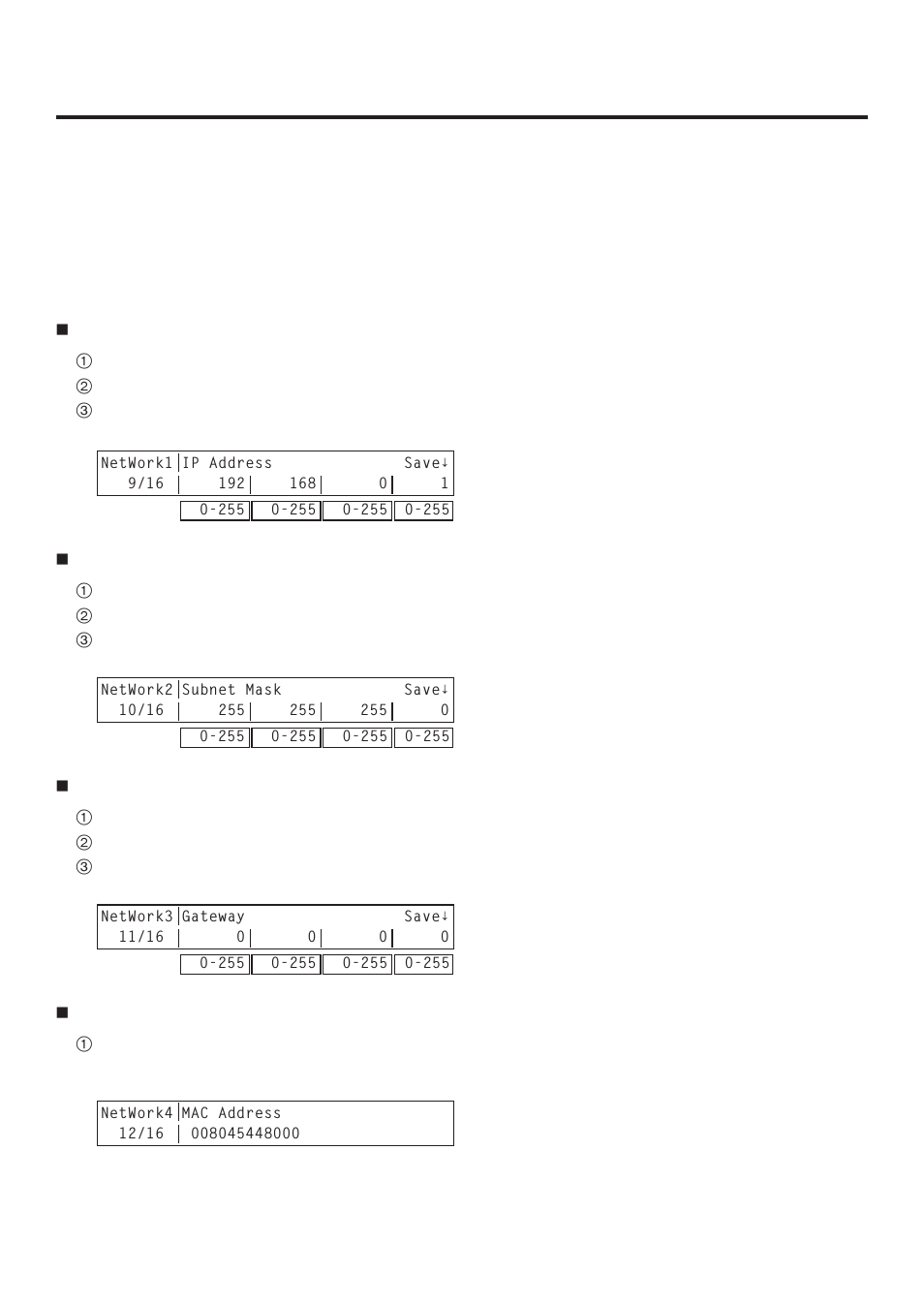 System settings, 5. network settings | Panasonic AV-HS400AE User Manual | Page 89 / 123