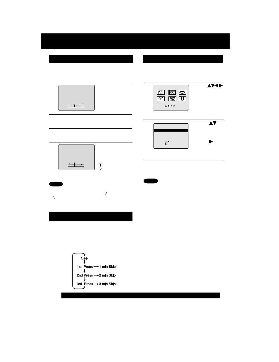 Tape operation, Continued) | Panasonic PVQ-2012 User Manual | Page 24 / 36