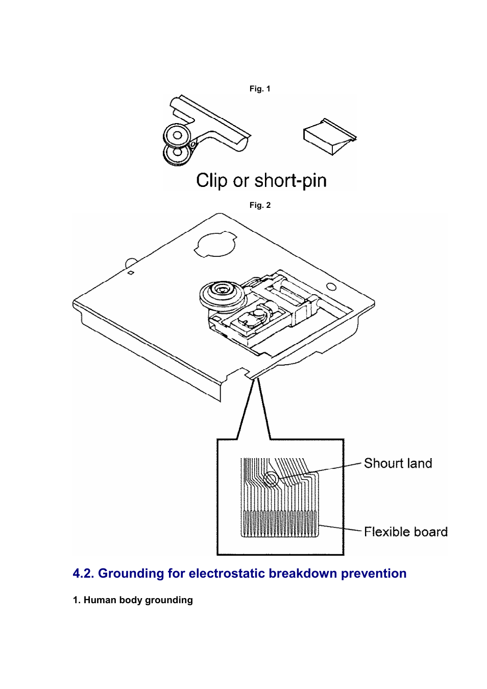 Grounding for electrostatic breakdown prevention | Panasonic SJ-MJ88 User Manual | Page 6 / 62