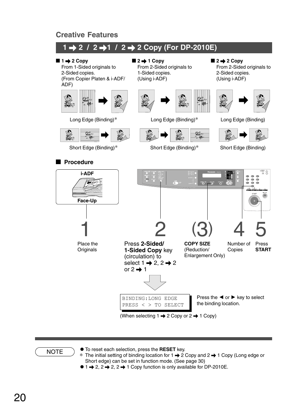 Panasonic DP-1510P User Manual | Page 20 / 60