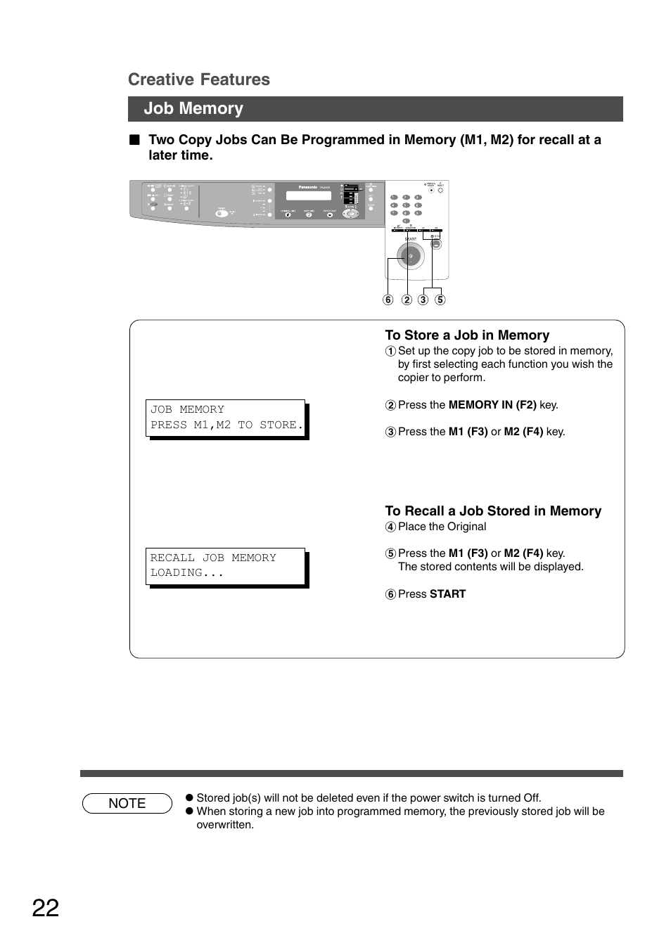 Panasonic DP-1510P User Manual | Page 22 / 60