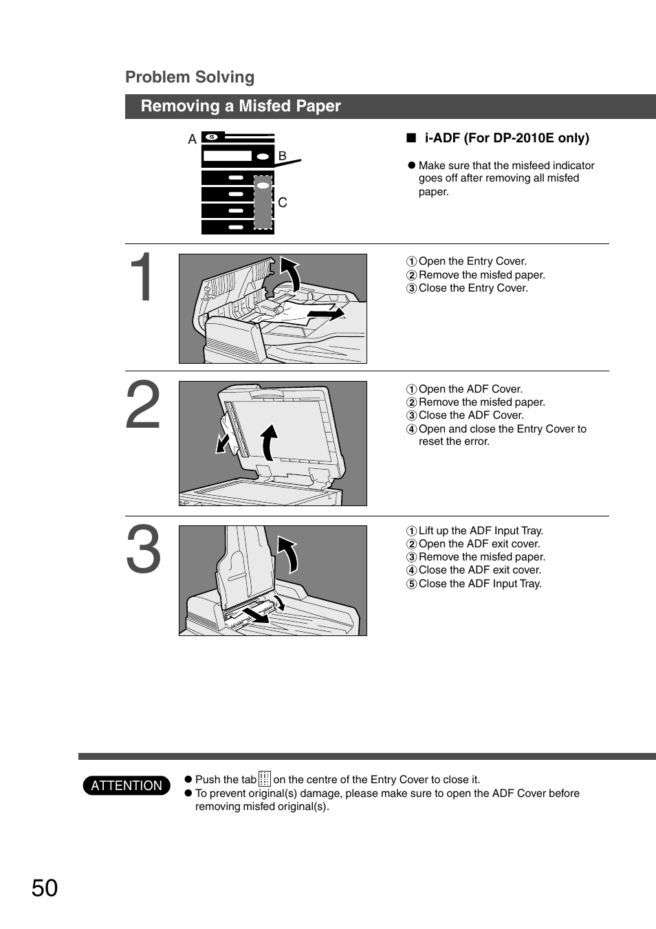 Panasonic DP-1510P User Manual | Page 50 / 60