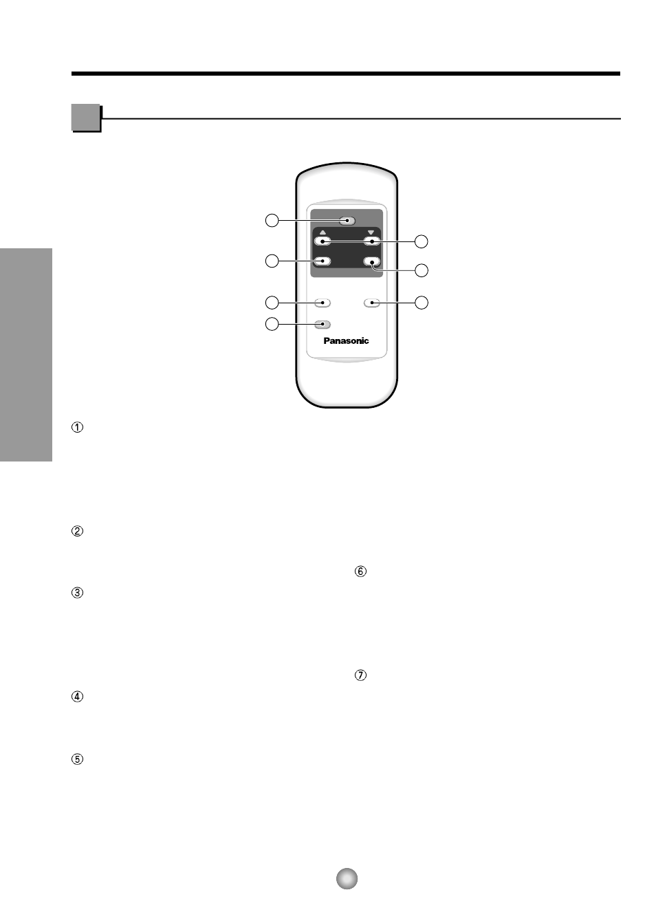 Control remoto, Instrucciones de funcionamiento | Panasonic CW-XC145HU User Manual | Page 22 / 36