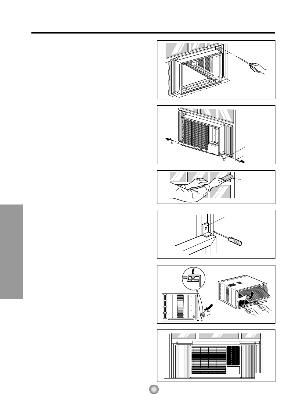 Características e instalacion | Panasonic CW-XC145HU User Manual | Page 30 / 36