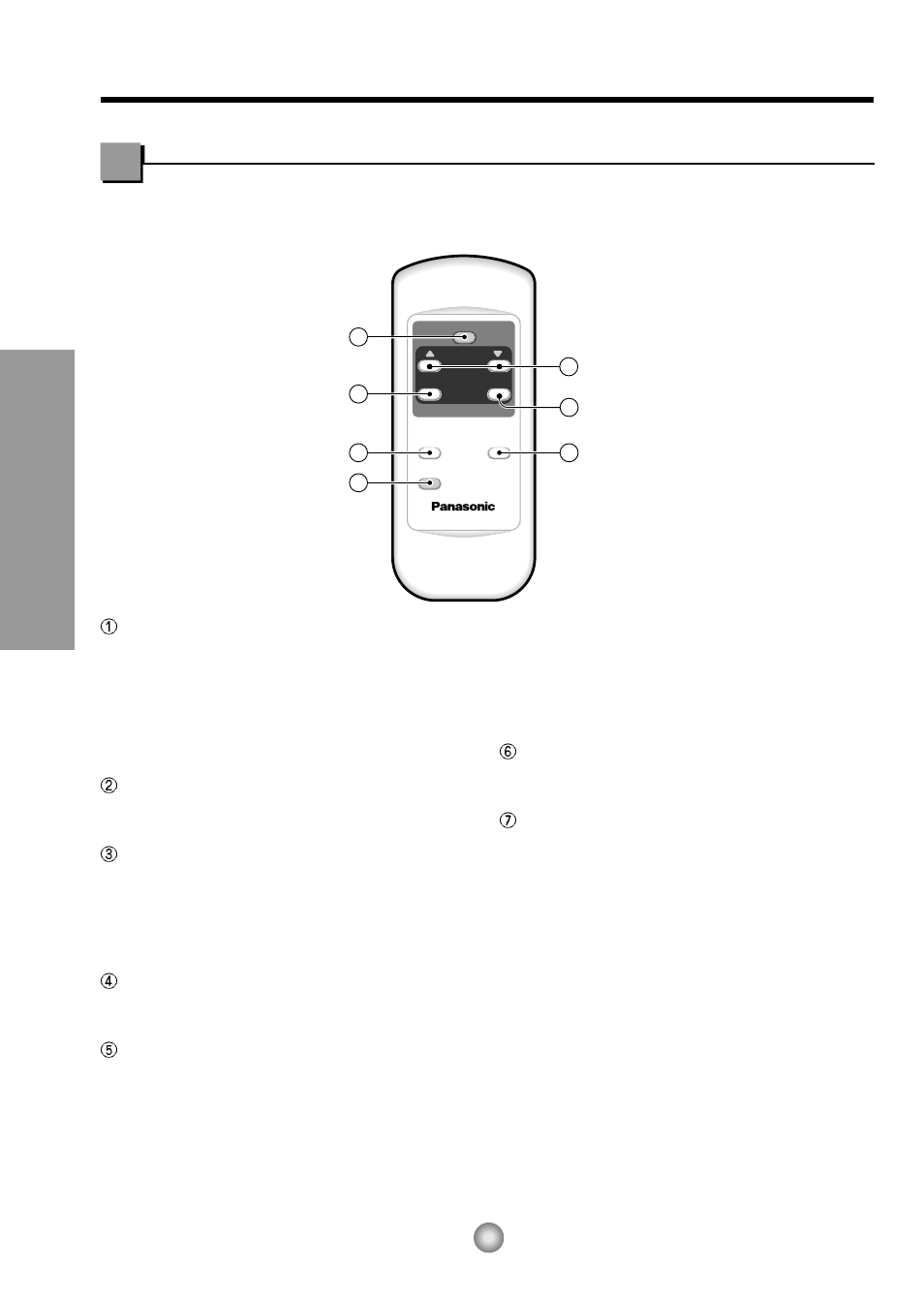 Remote controller, About the controls on the air conditioner | Panasonic CW-XC145HU User Manual | Page 6 / 36