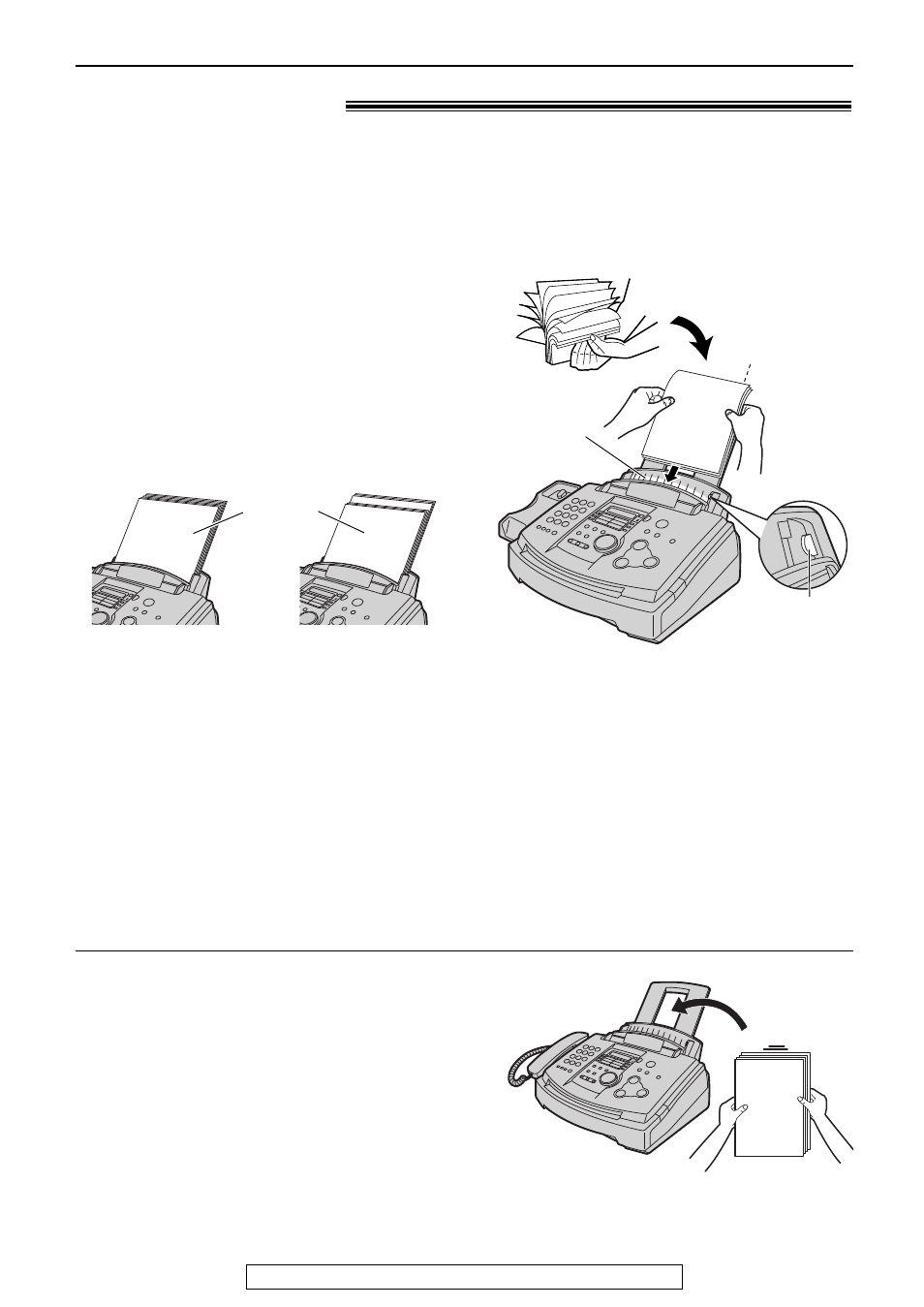 Setup, Recording paper | Panasonic KX-FL521 User Manual | Page 15 / 92