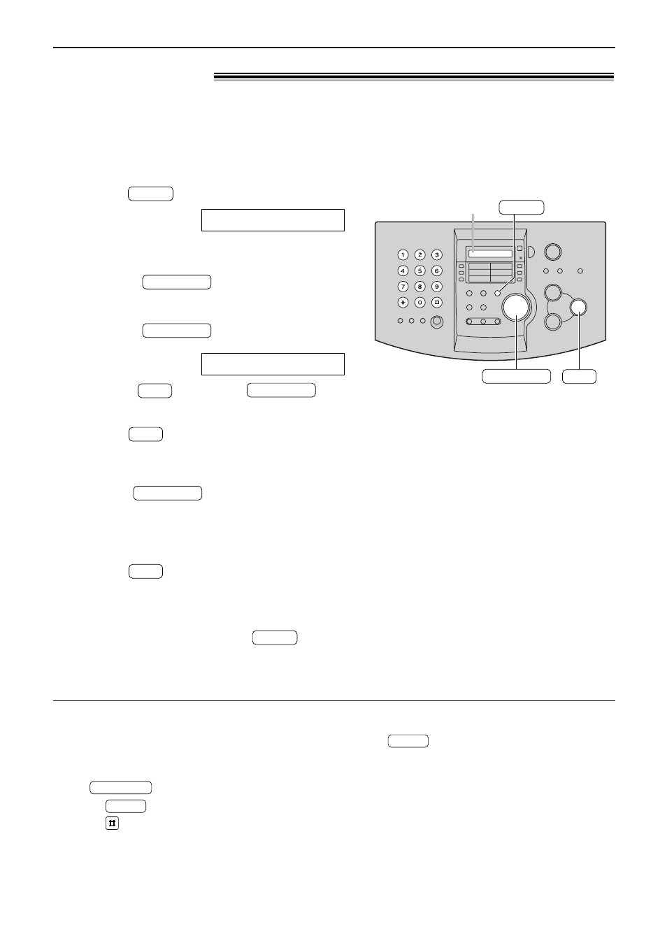 Programmable features, Features summary, Programming | General programming method | Panasonic KX-FL521 User Manual | Page 60 / 92