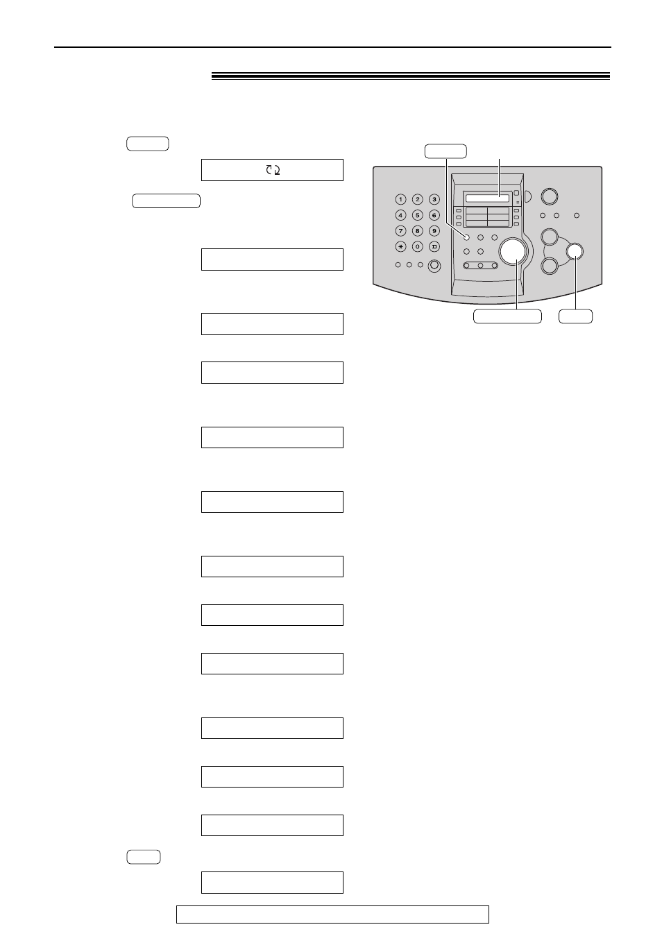 Help button, Help function | Panasonic KX-FL521 User Manual | Page 9 / 92