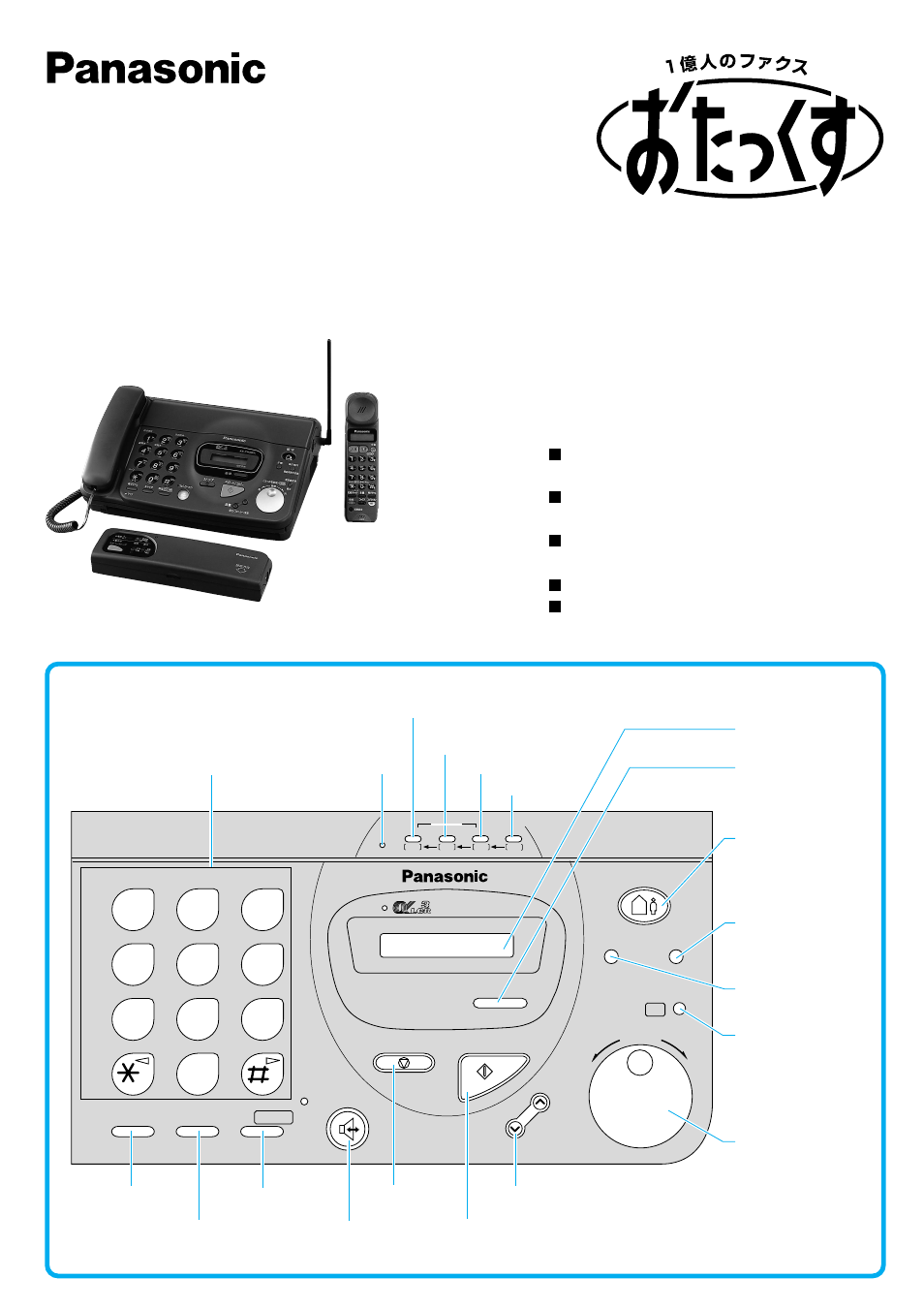 Panasonic KX-PW30CL User Manual | 12 pages