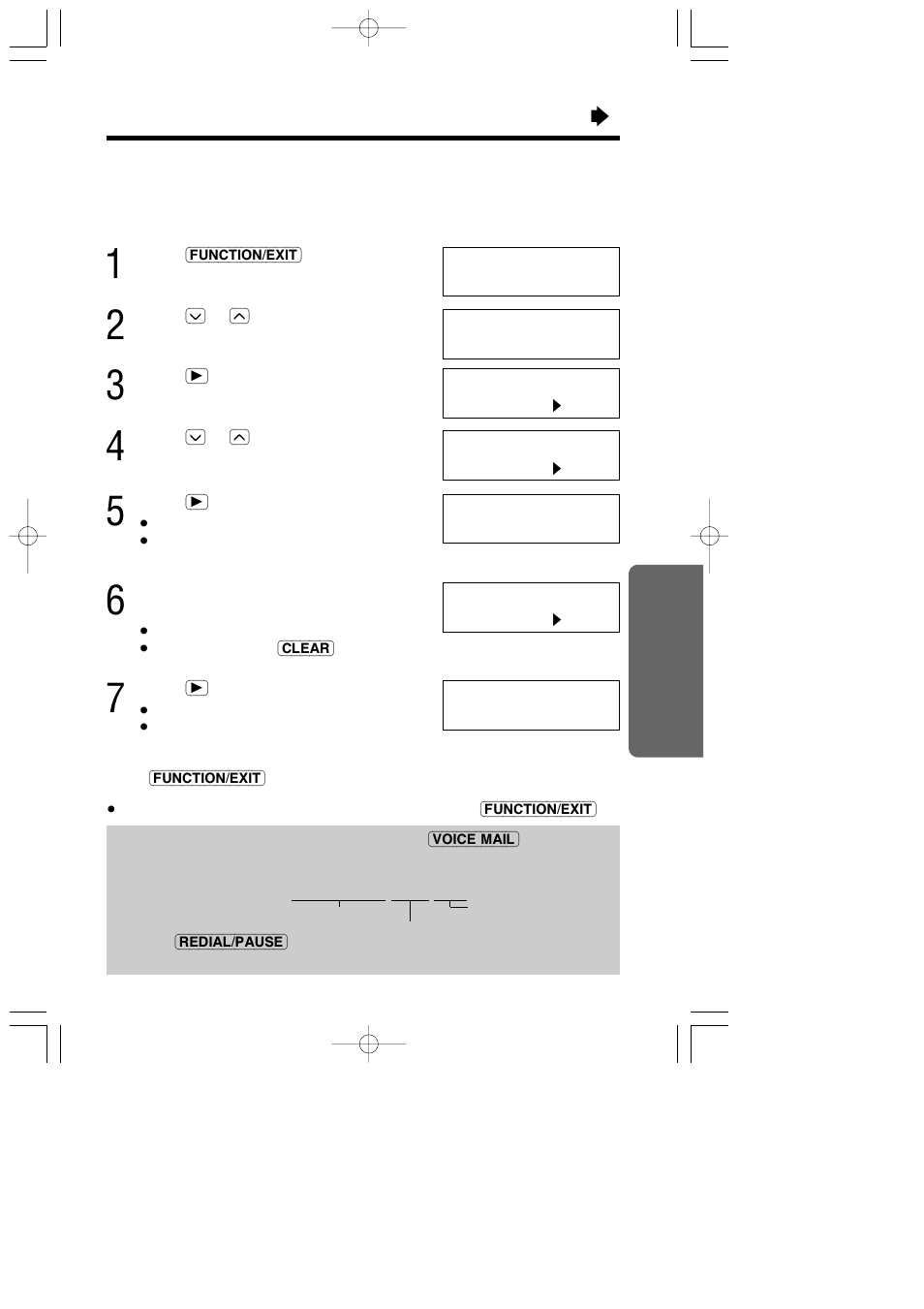 Storing an access number in your voice mail, Advanced operation | Panasonic X-TSC14B User Manual | Page 35 / 52