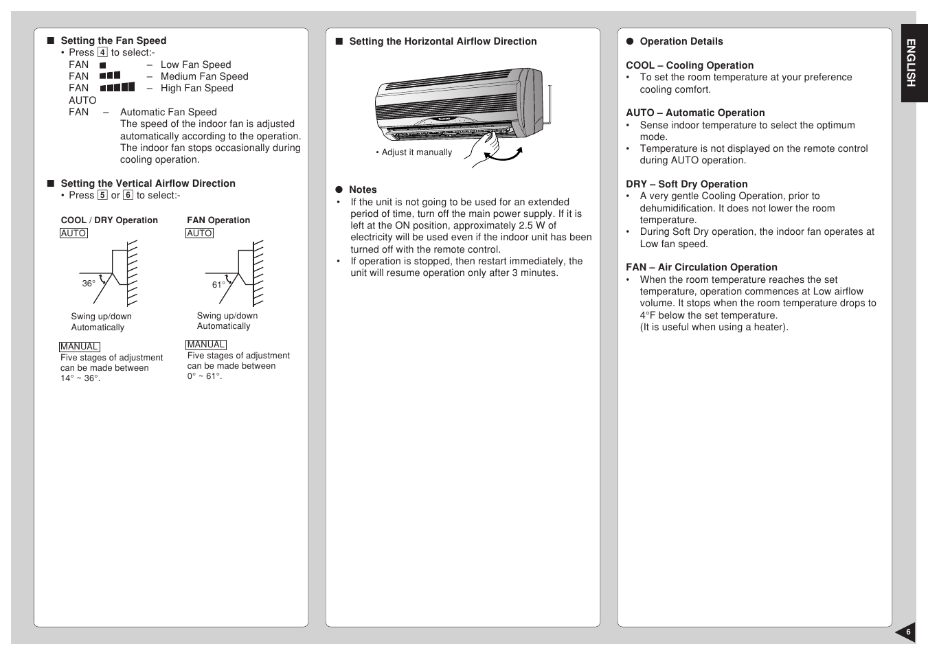 Panasonic CS-C12BKP User Manual | Page 7 / 24